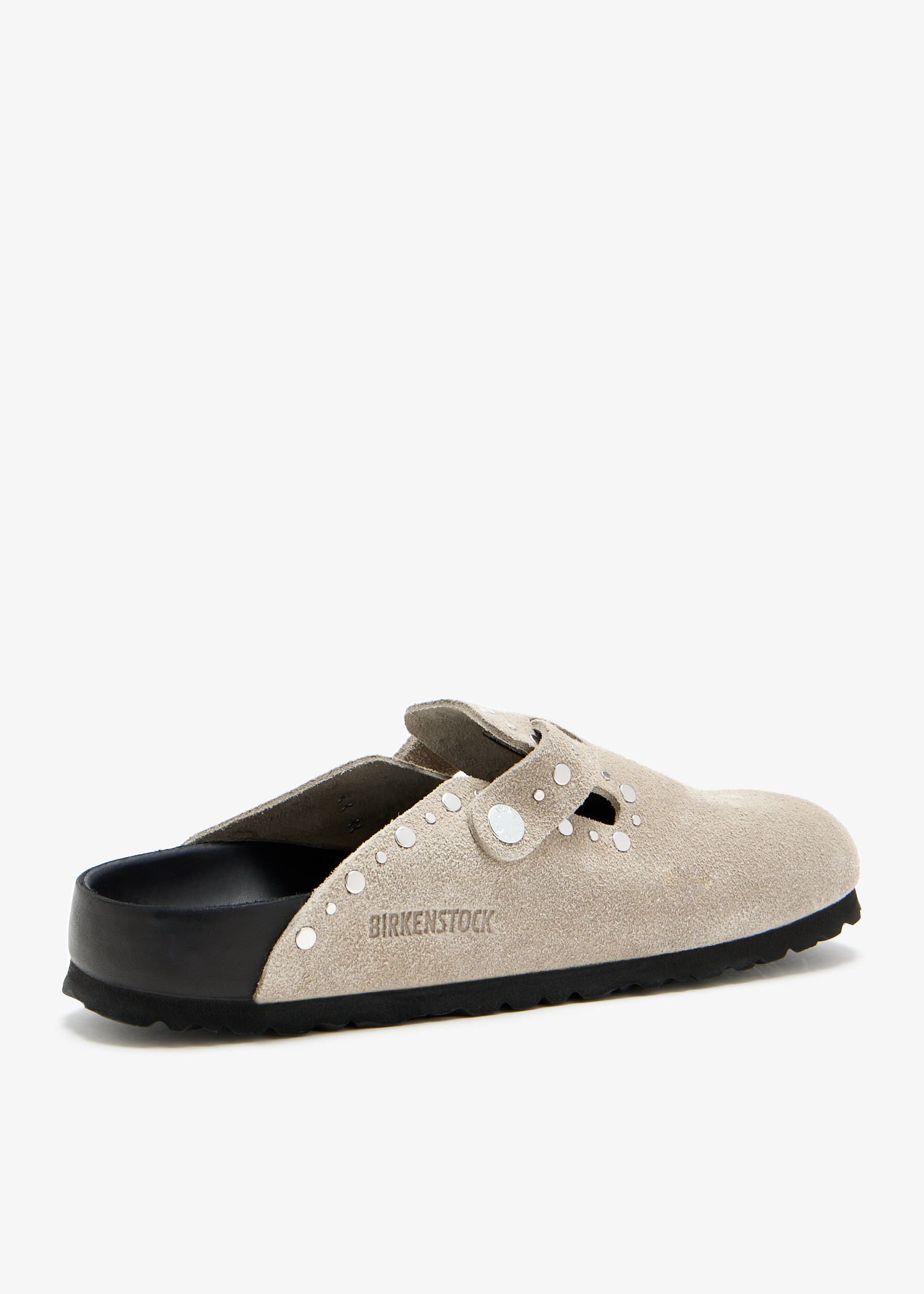 Birkenstock Boston Rivets narrow-width clogs for Women - Taupe in