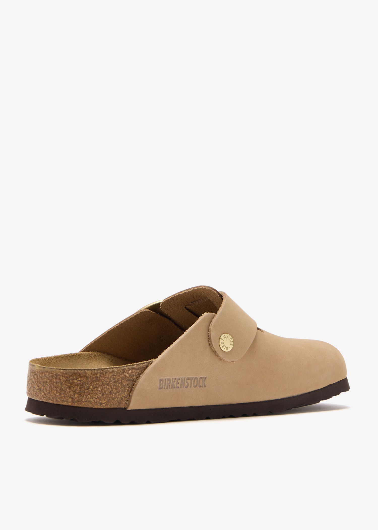 Birkenstock Boston Big Buckle narrow-width clogs for Women - Beige