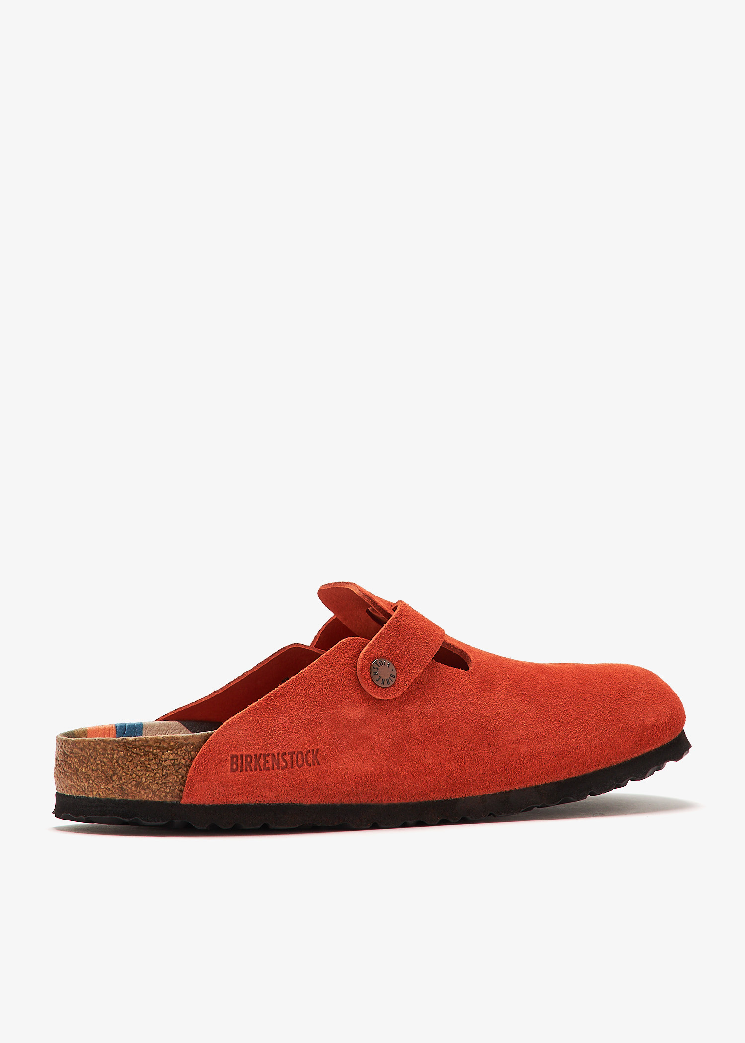 Birkenstock Boston regular-width clogs for Men - Orange in USA