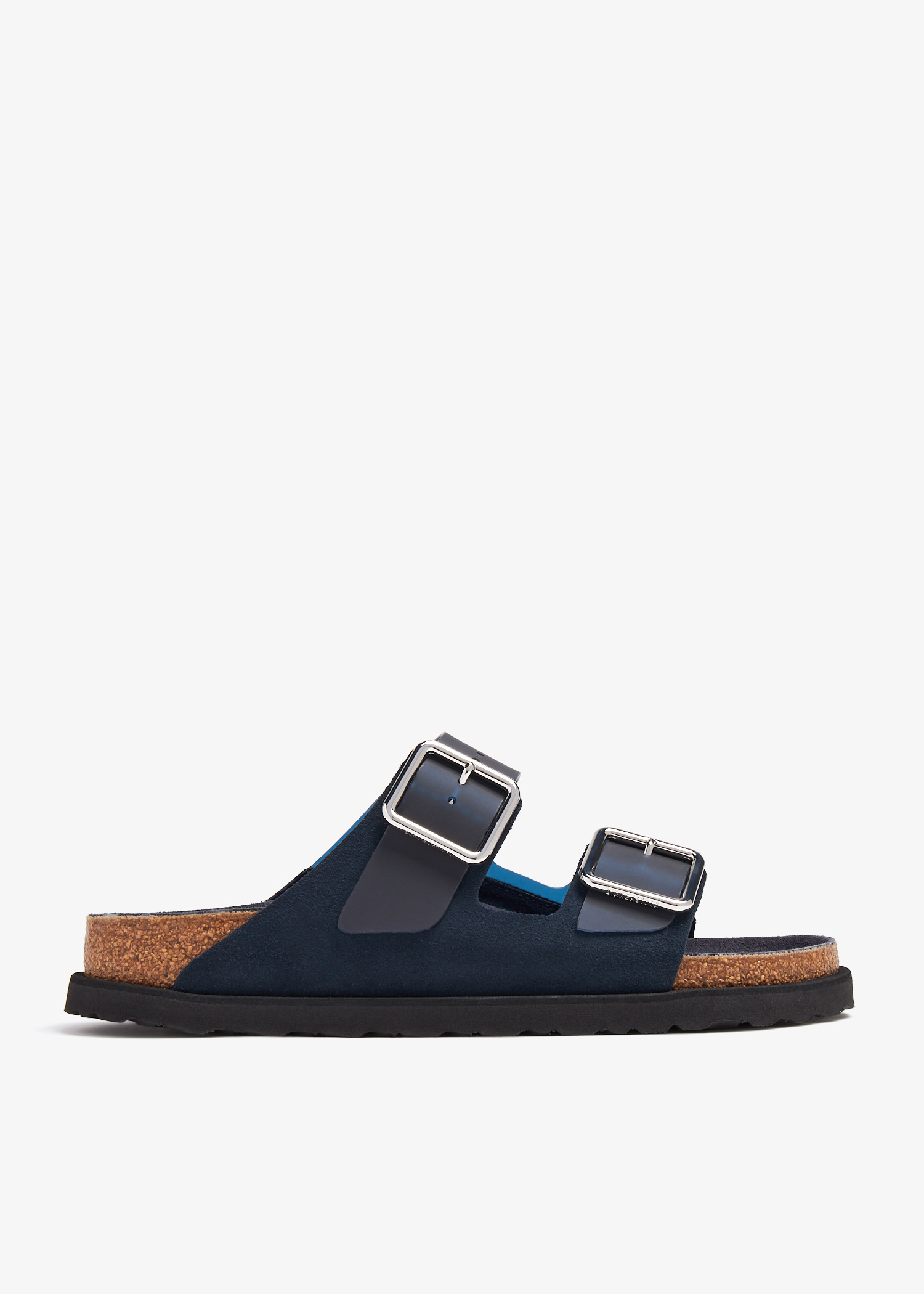 Birkenstock 1774 ネイビー 38サイズ Birkenstock 1774 1774 Arizona Milky sandals for Women - Blue in