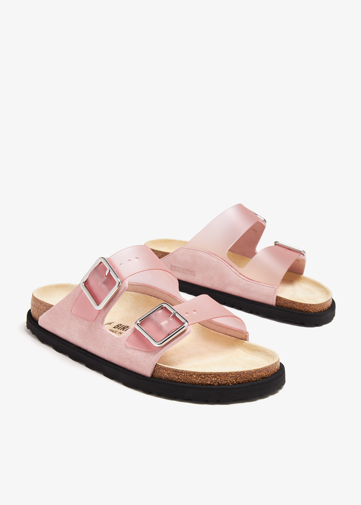 Birkenstock 1774 1774 Arizona Milky sandals for Women - Pink in