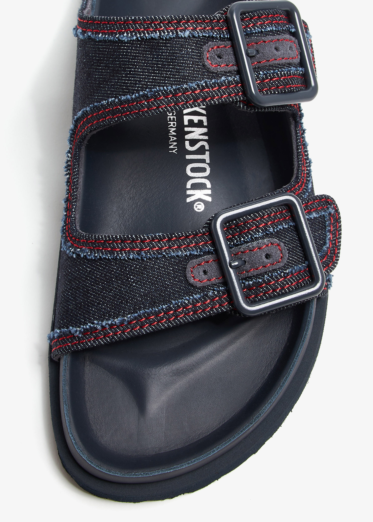靴 BIRKENSTOCK1774 Arizona denim sandal Arizona denim sandals in blue - Birkenstock 1774 | Mytheresa