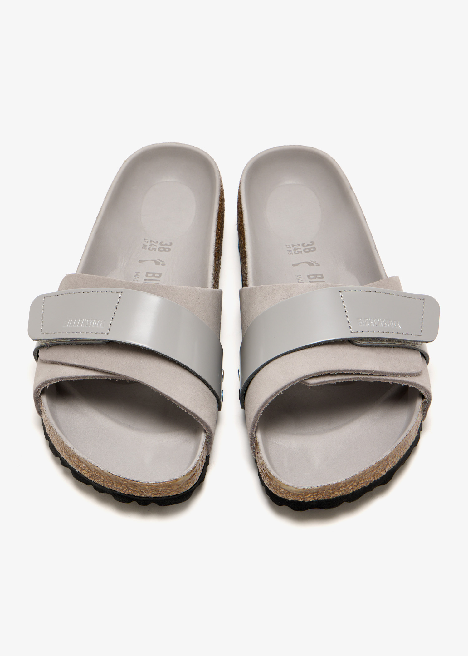 シューズ・サンダルその他 BIRKENSTOCK Woman Flat sandals Grey 1022154 Grey | Birkenstock & More