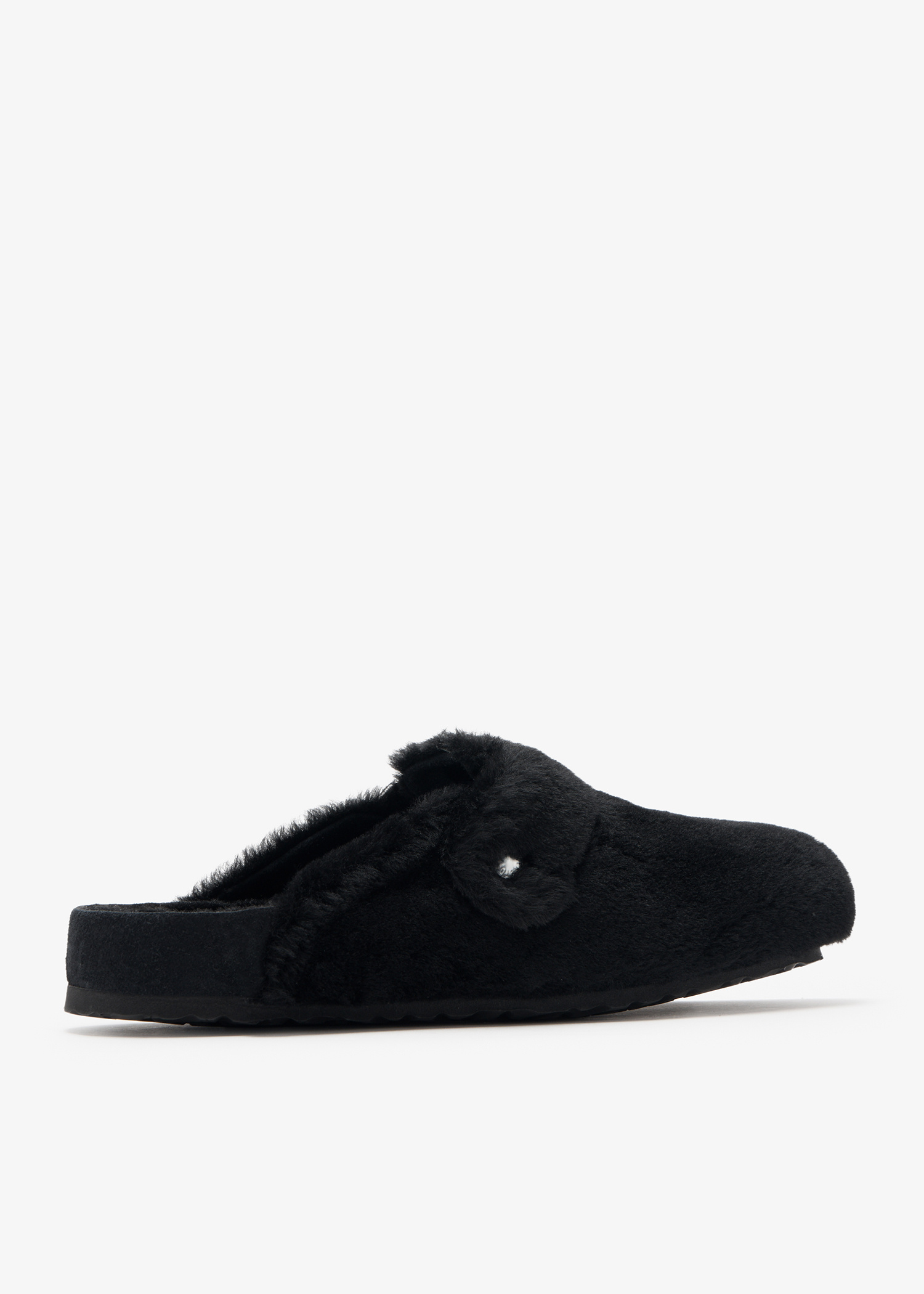 BIRKENSTOCK BOSTON/FUR 黒　24cm D82D8F2A-8F6B-4F51-99A1-