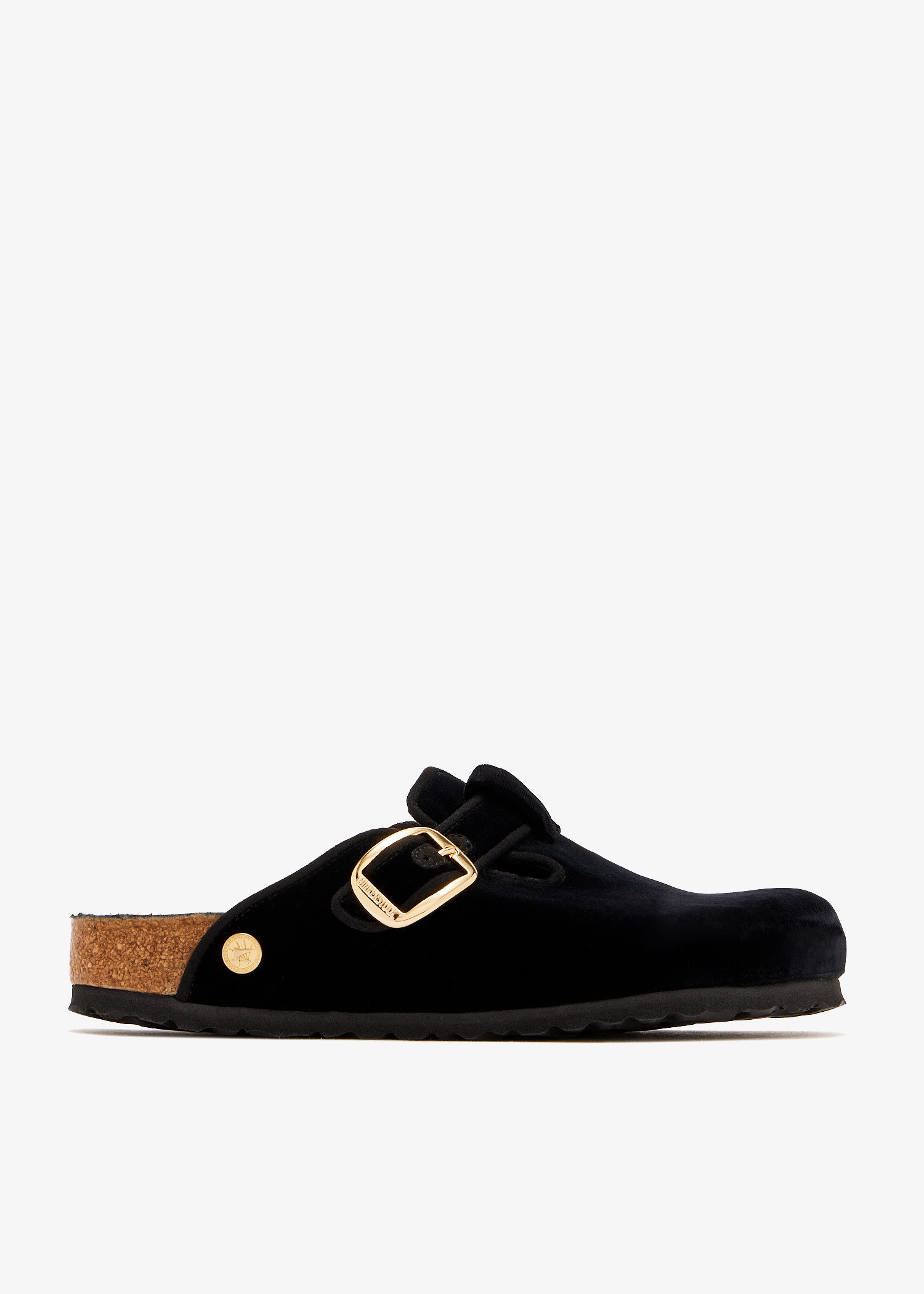 Birkenstock Boston Big Buckle narrow-width clogs for Women - Black