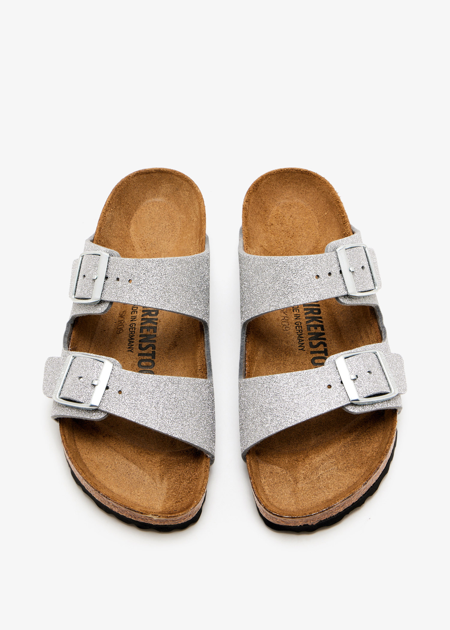 Birkenstock Arizona narrow-width sandals for Women - Silver in USA
