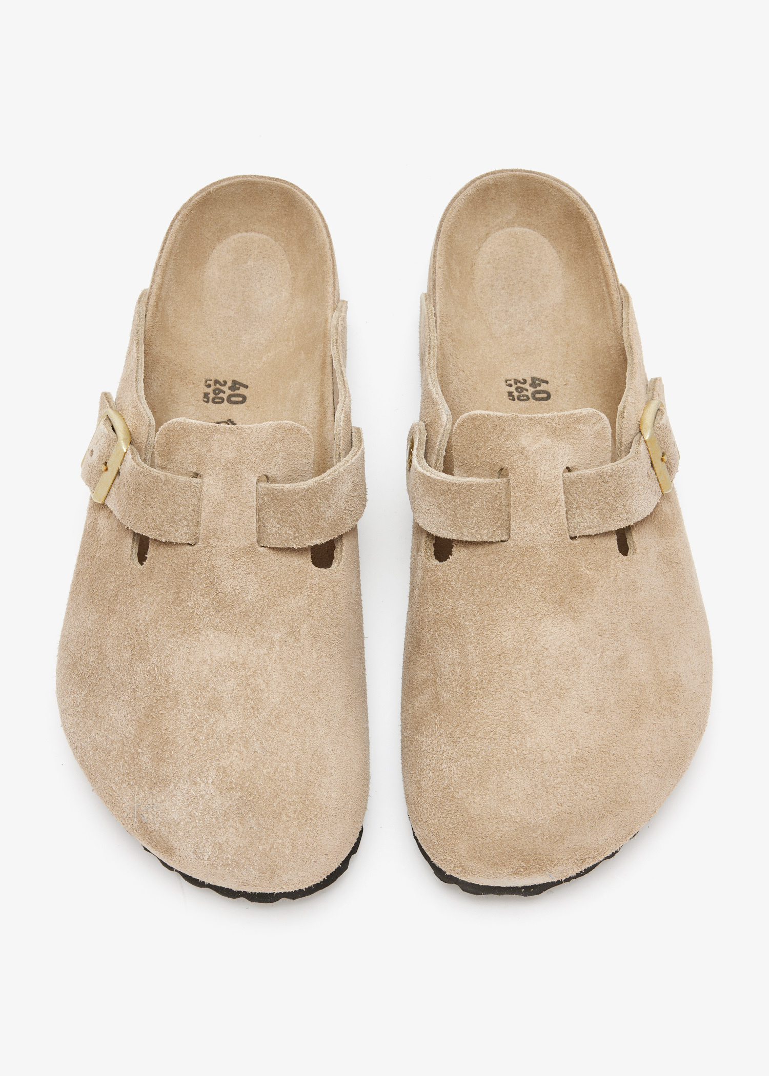 Birkenstock Boston clogs for Men - Taupe in KSA | Level Shoes