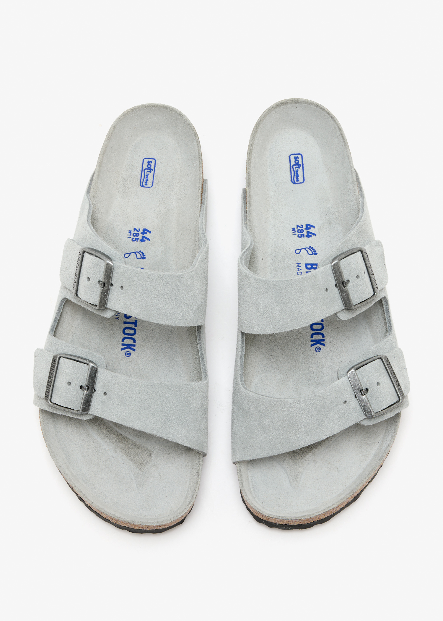 Birkenstock Arizona 凉鞋男士- 灰色| Level Shoes