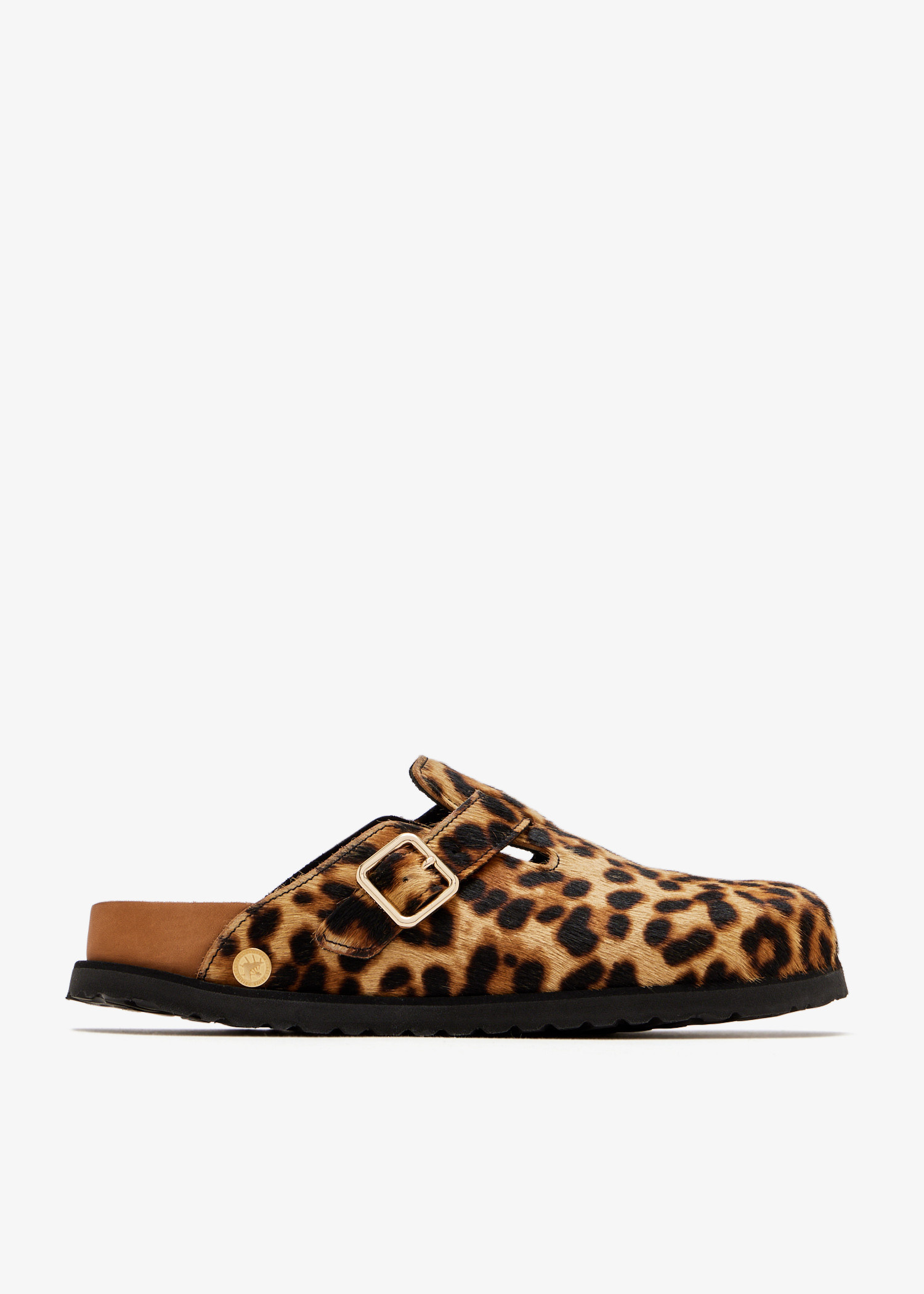Birkenstock 1774 Boston Fur narrow-width clogs for Women - Animal