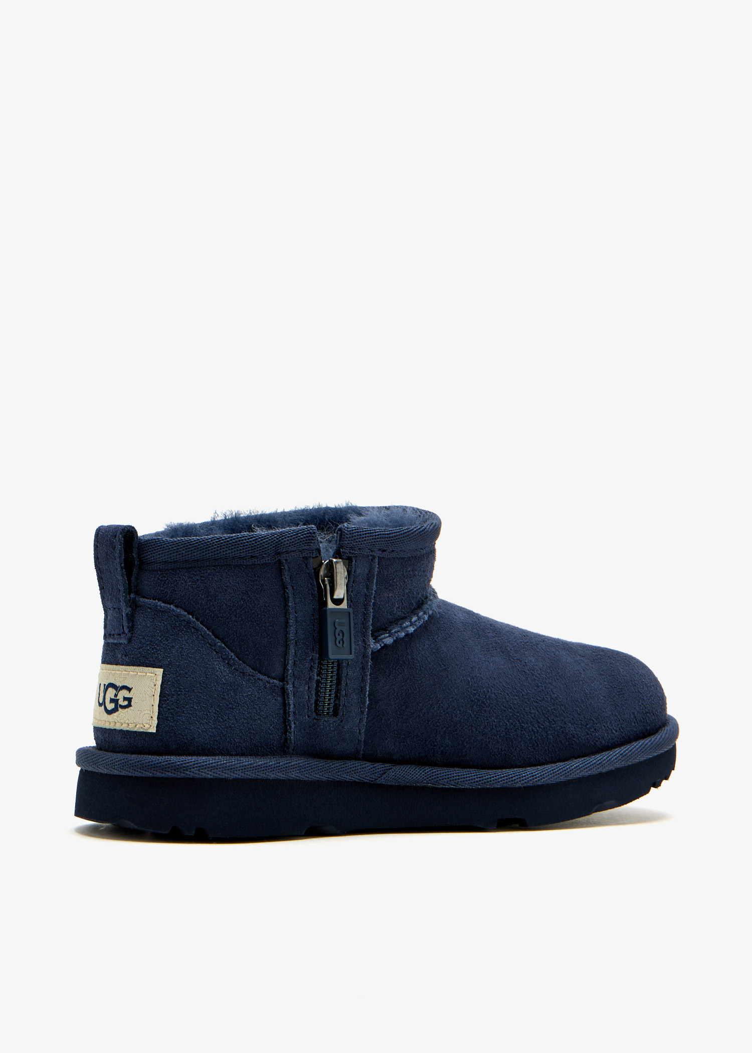 UGG Classic Ultra Mini boots for Boy - Navy in UAE | Level Shoes