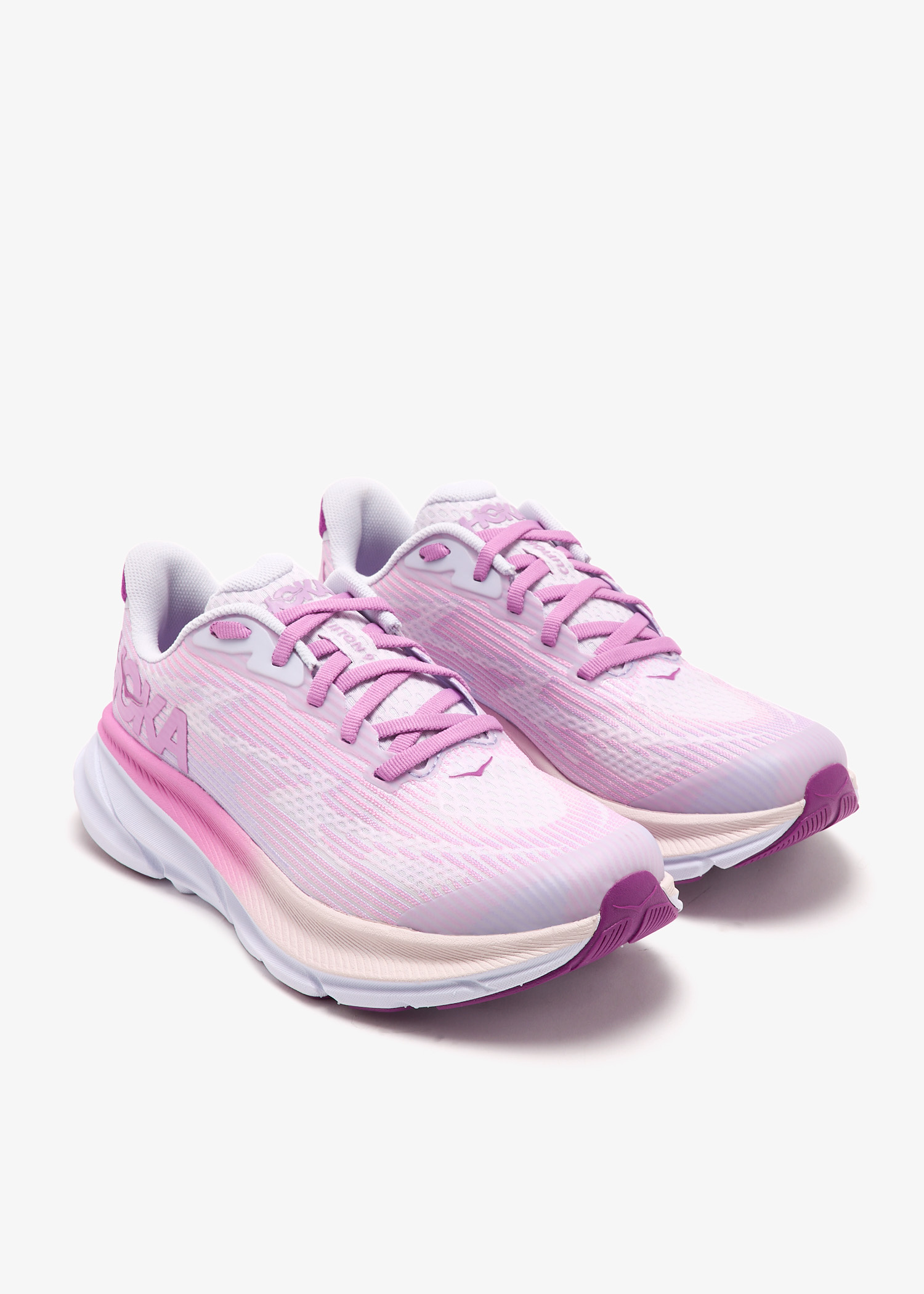 Hoka Clifton 9 sneakers for Girl - Pink in USA | Level Shoes