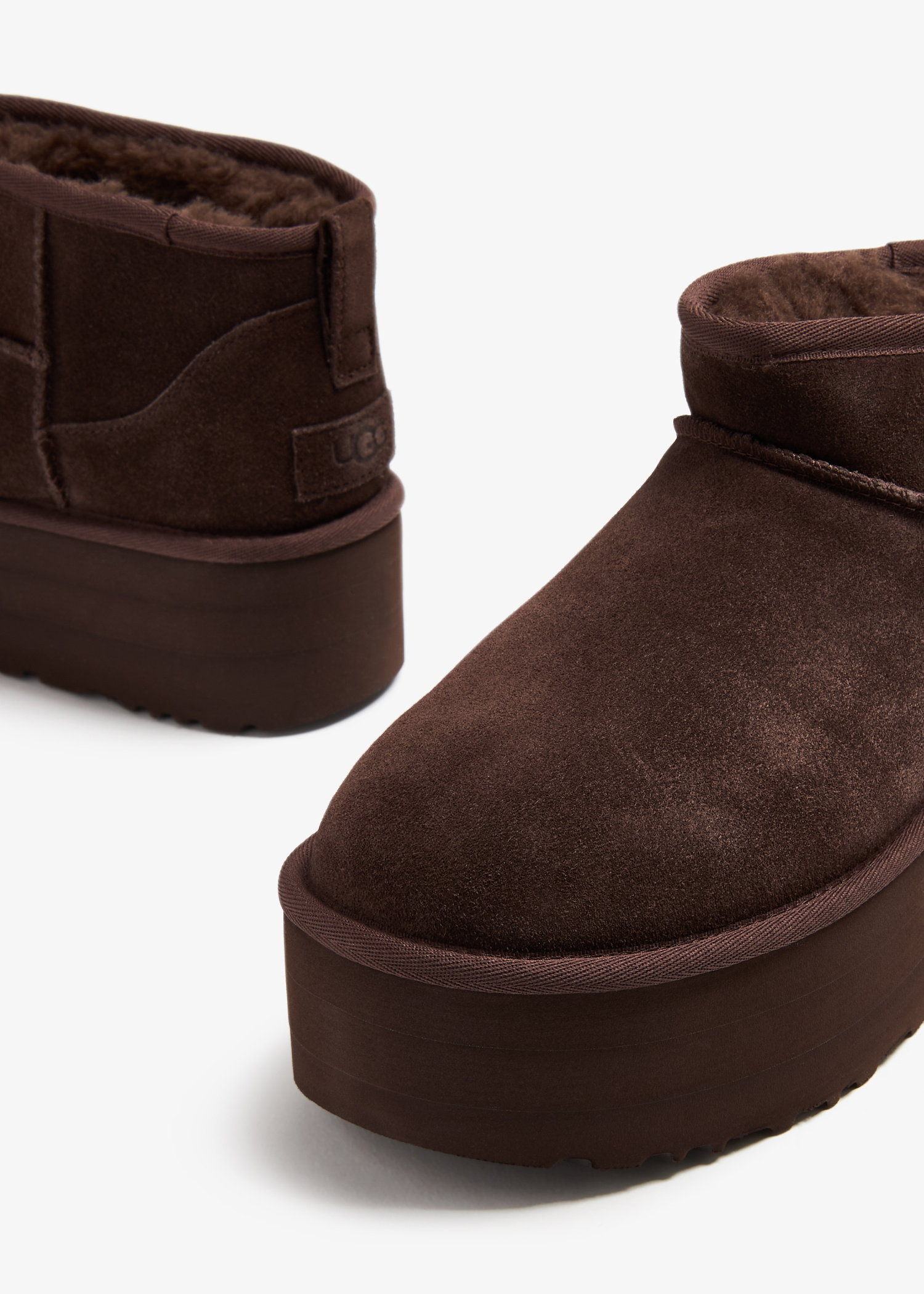 UGG Classic Ultra Mini platform boots for Women - Brown in