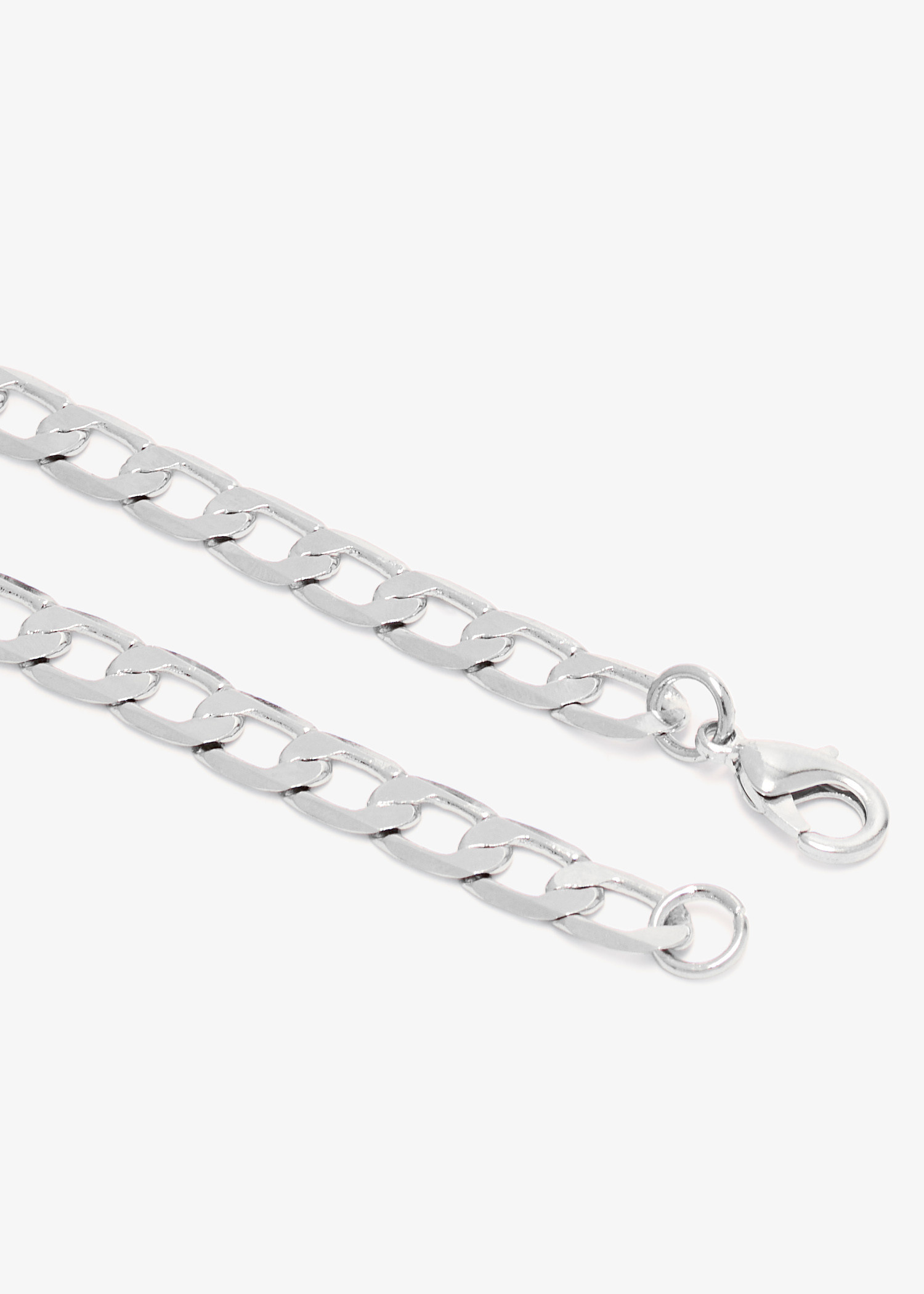 Twojeys Cuban chain for Men - Silver in UAE | Level Shoes