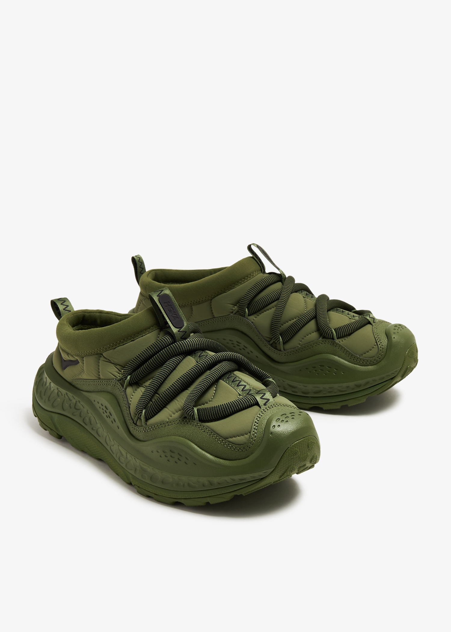 シューズ(女性用) 11columns Green Walker ZiP Low Hoka Ora Primo slip-ons for ADULT-UNISEX, Men, Women - Green in