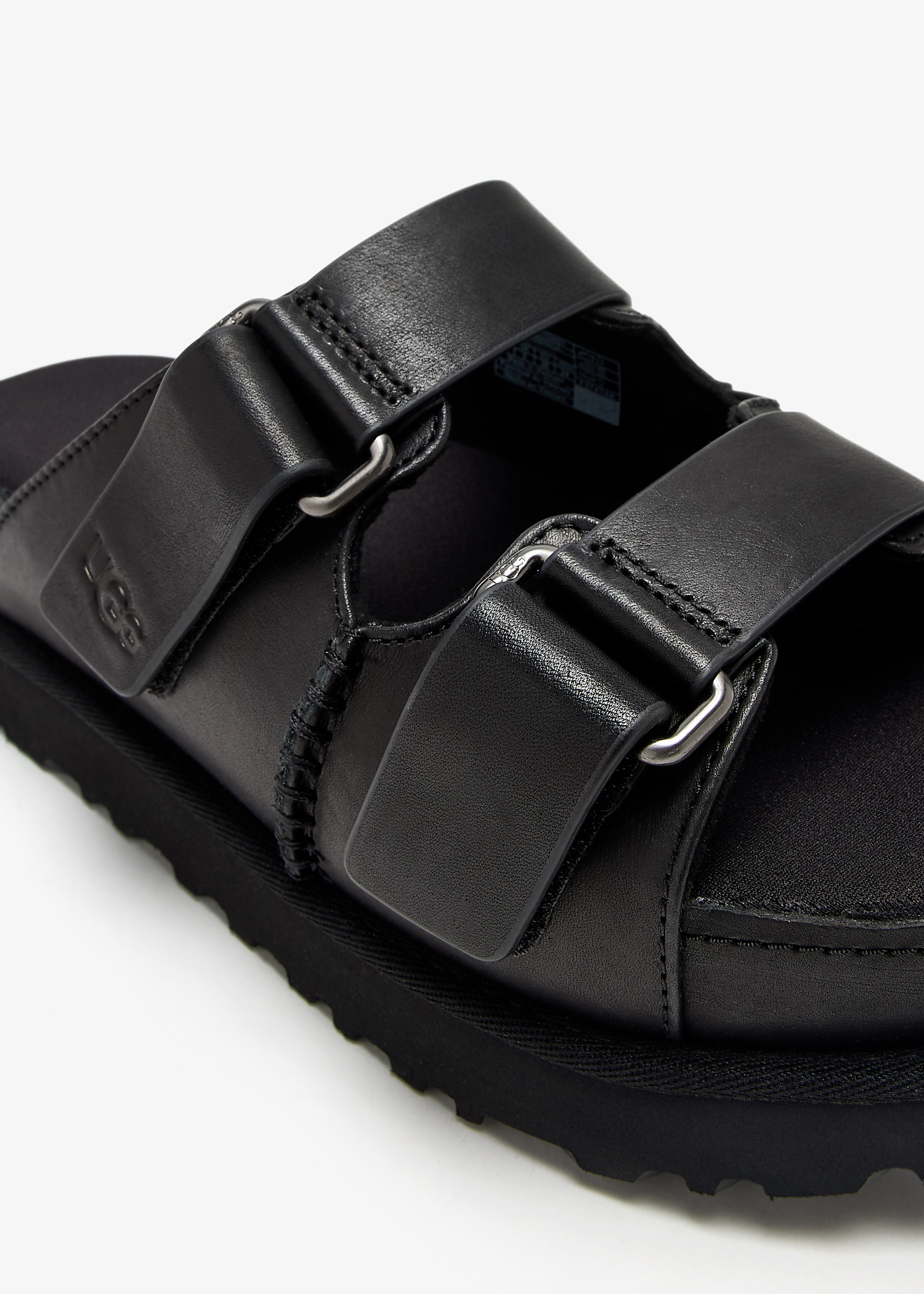 UGG Goldenstar Hi slides for Women - Black in UAE | Level Shoes