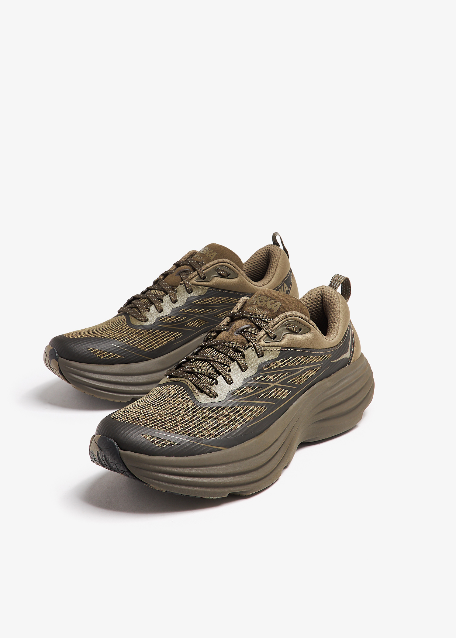 靴 HOKA / Bondi 8 TS Caged Stealth/Tech Bondi 8 Caged Road Running Shoe | HOKA®