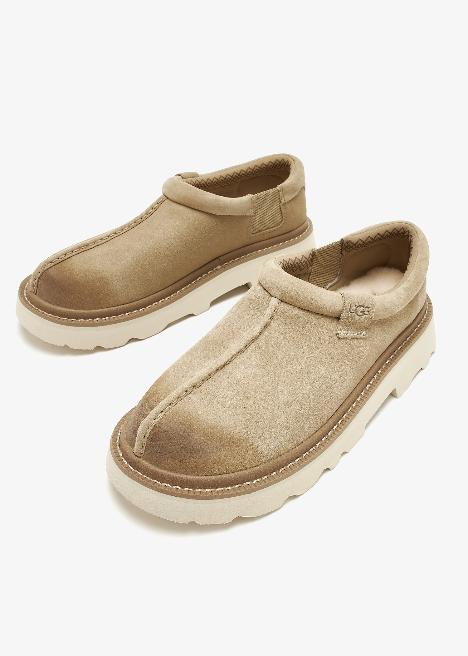 スニーカー M Tasman Lug Mules - UGG - Leather - Beige UGG M Tasman Lug Mules - UGG - Leather - Beige | Neutrals