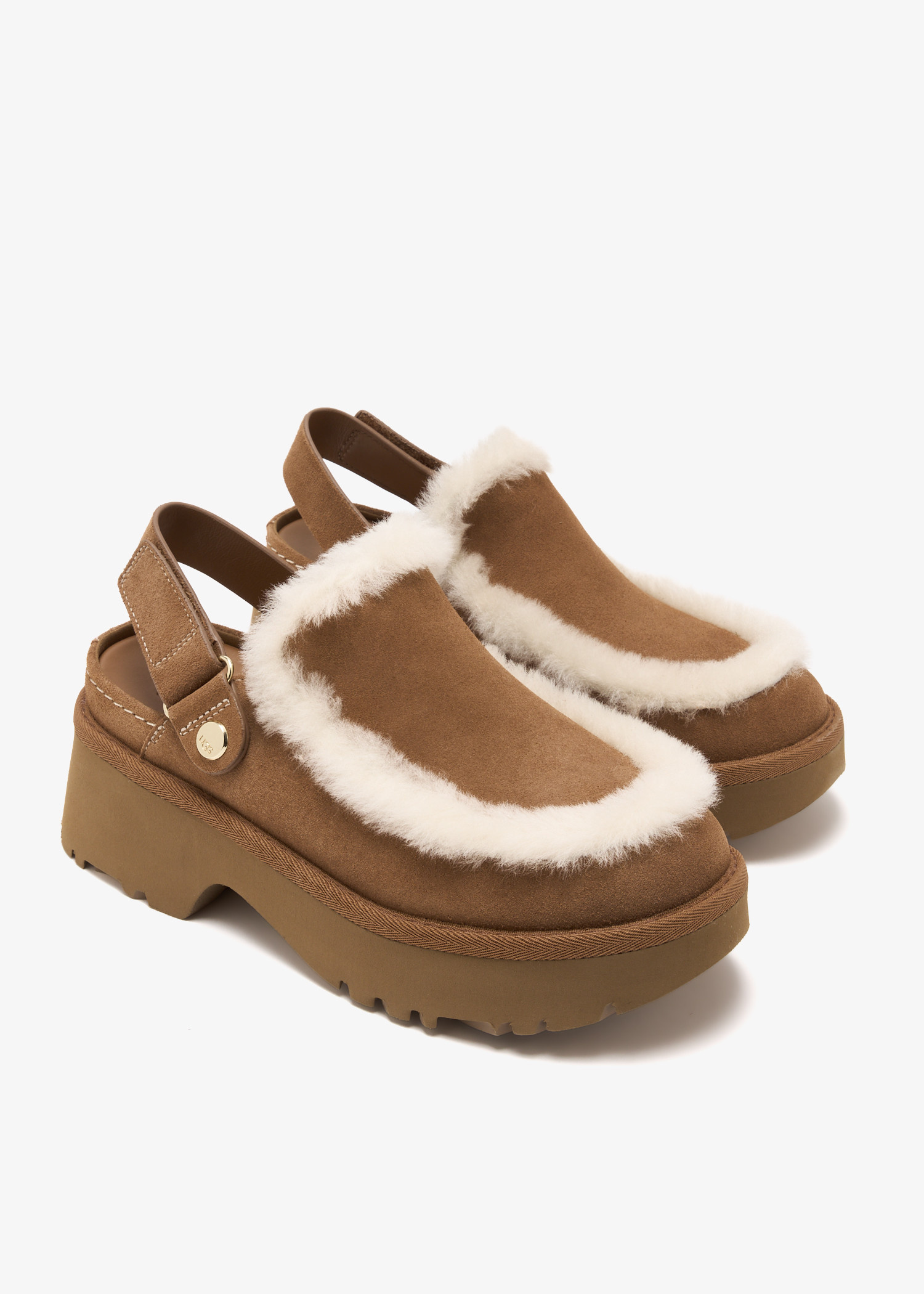 UGG Esmee clogs for Women - Brown in UAE | Level Shoes