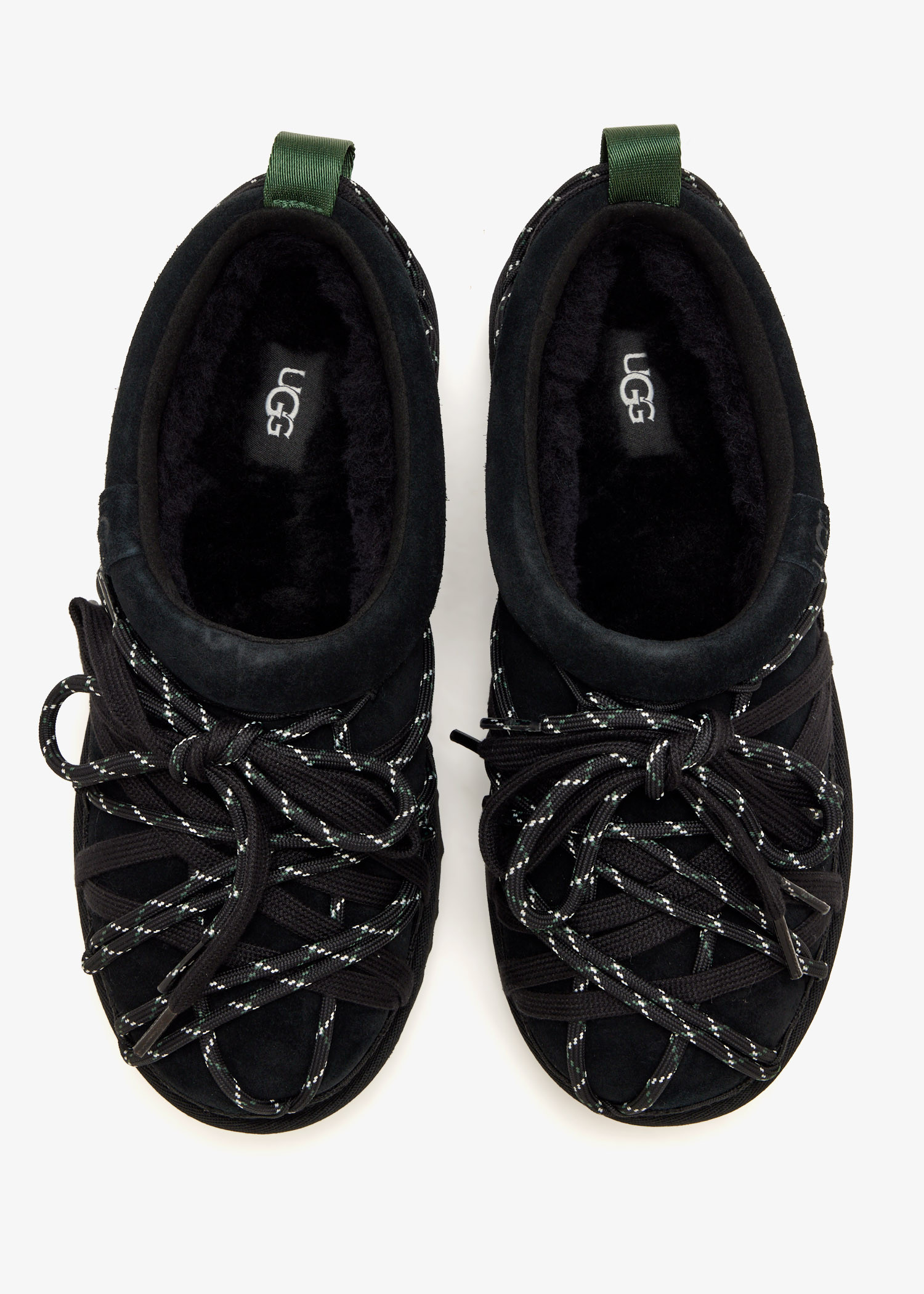 UGG Tasman Lace slippers for Women - Black in KSA | Level Shoes