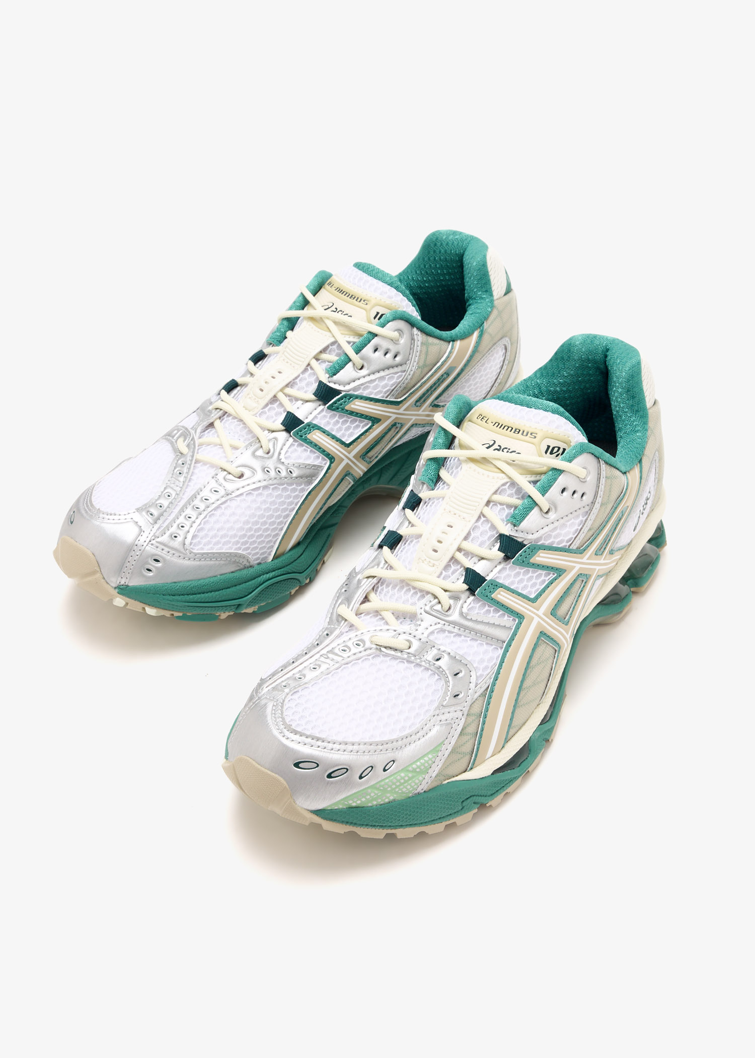ASICS GEL Nimbus 10.1 ホワイト　グリーン　23.5 GEL-NIMBUS 10.1 | Unisex | White/Saxon Green | Sportstyle