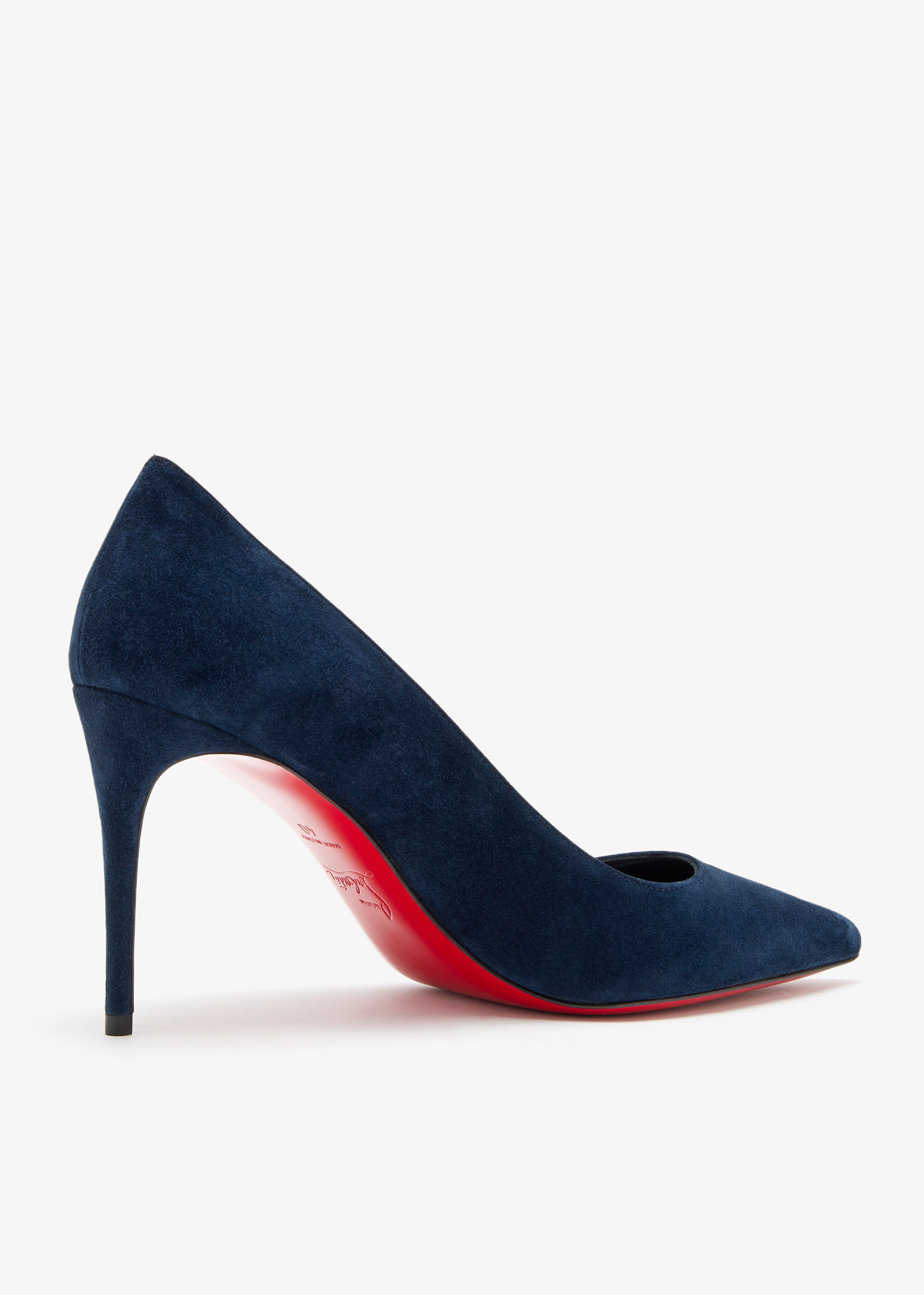 【Christian Louboutin】 Kate 85 suede pumps Christian Louboutin | Kate 85 black suede pumps | Savannahs