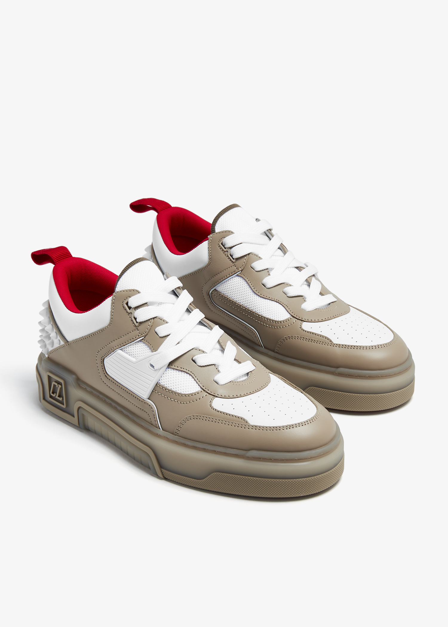 スニーカー Louboutin  Sneakers Men Fabric Beige/Desert Tutti Rui - Sneakers - Reversed calf leather - Saharienne