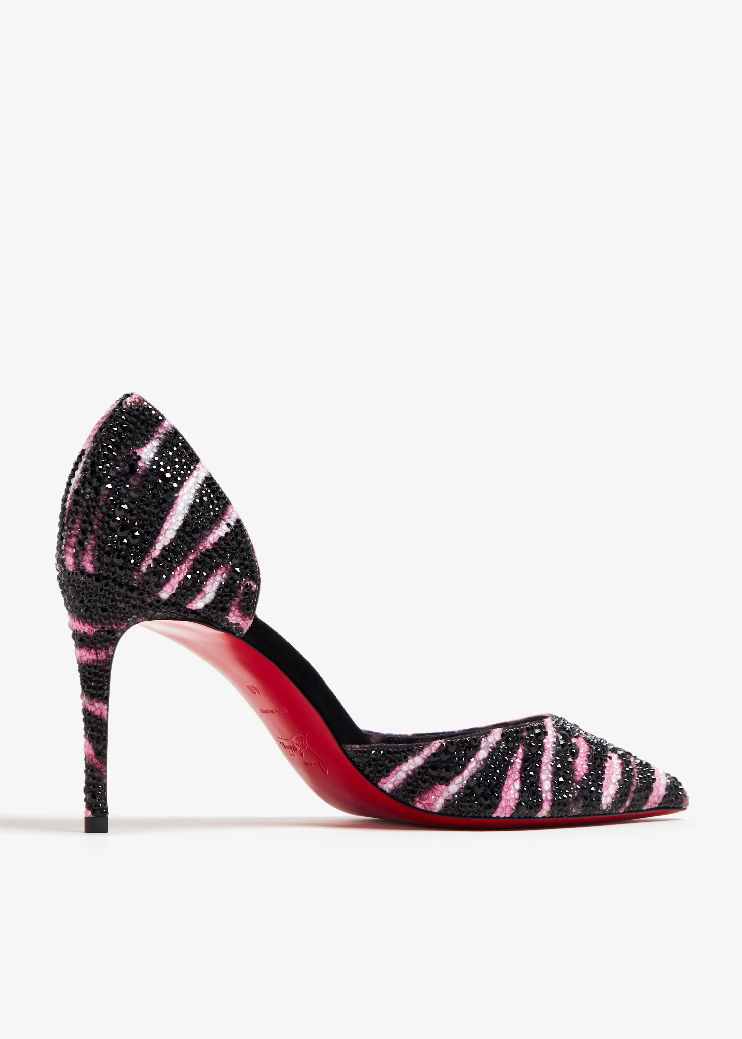 Christian Louboutin Iriza Strass Quagga 85 pumps for Women