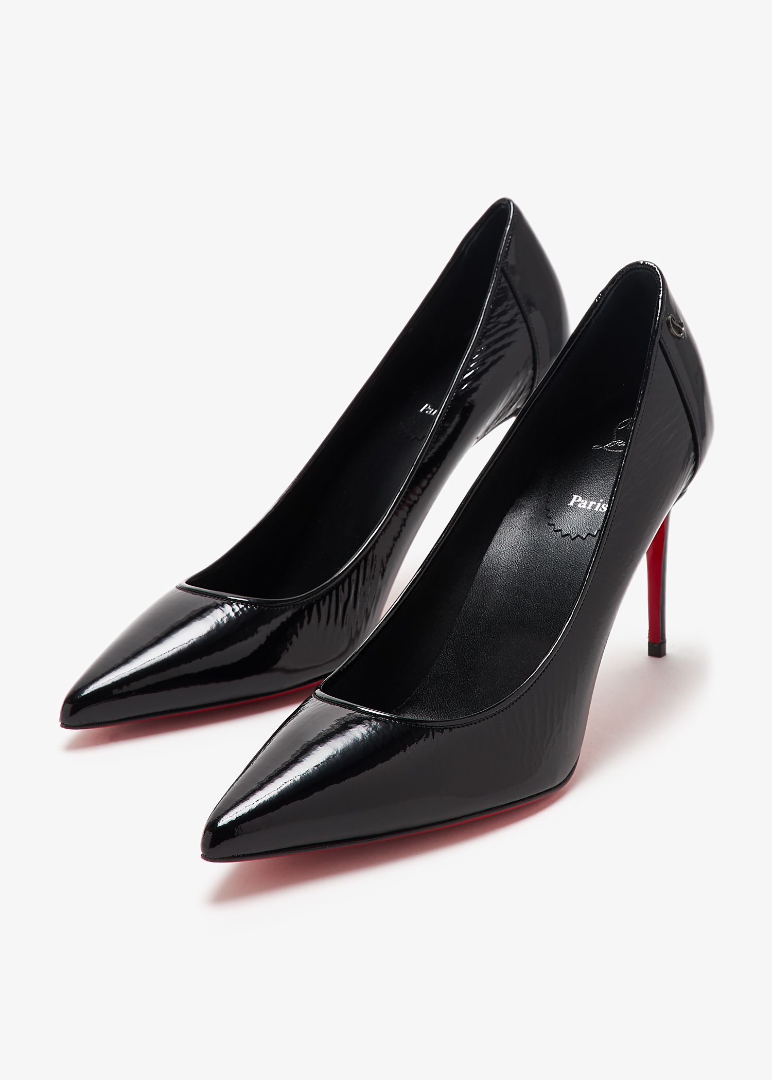 8月末まで！美品❤️Christian Louboutin サイズ37黒ハイヒール Christian Louboutin Size 37 Peep-Toe Sandal