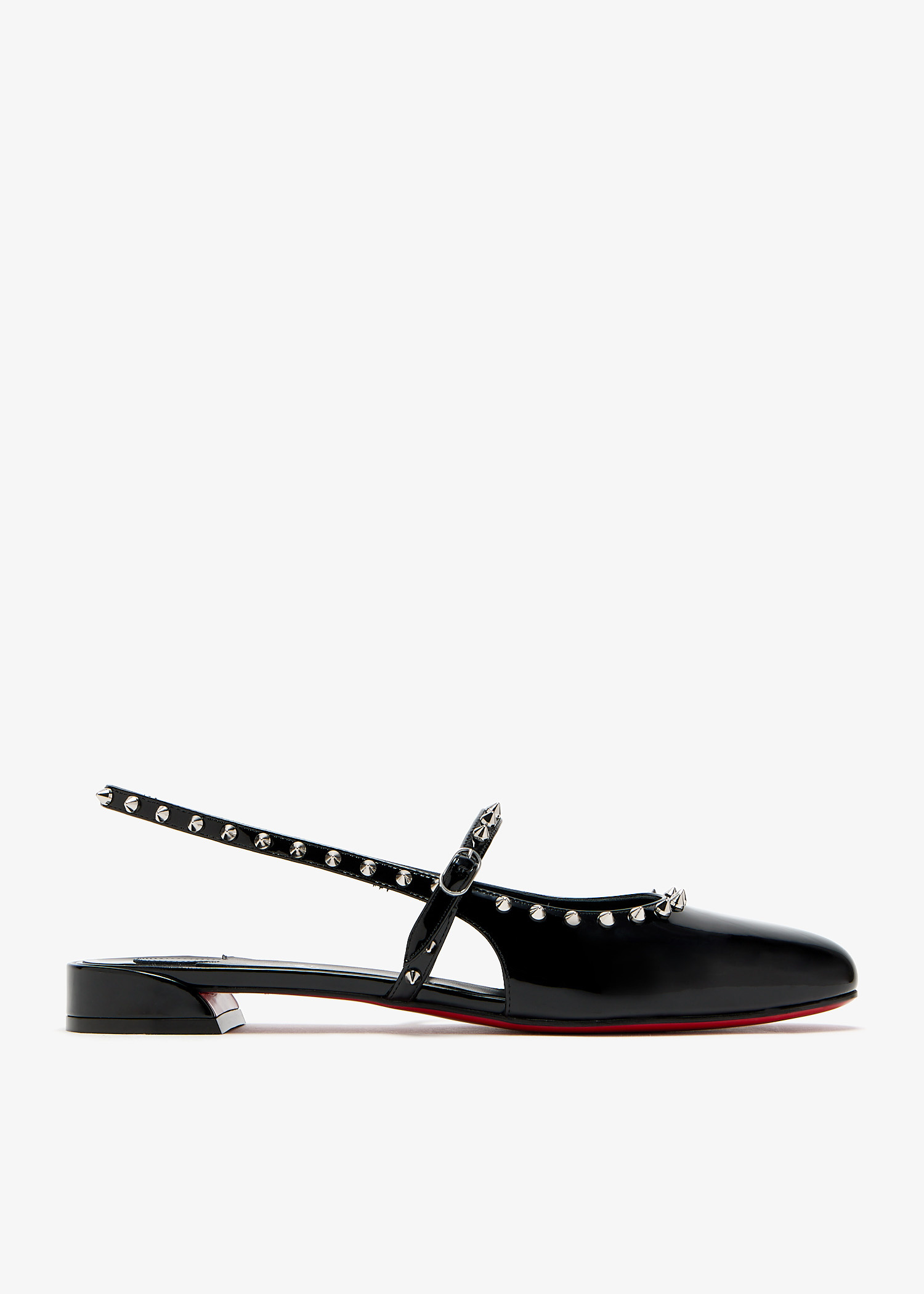 【送料&関税込】Christian Louboutin Pilouta Jane Spikes Ball CHRISTIAN LOUBOUTIN Pilouta Jane Spike studded patent