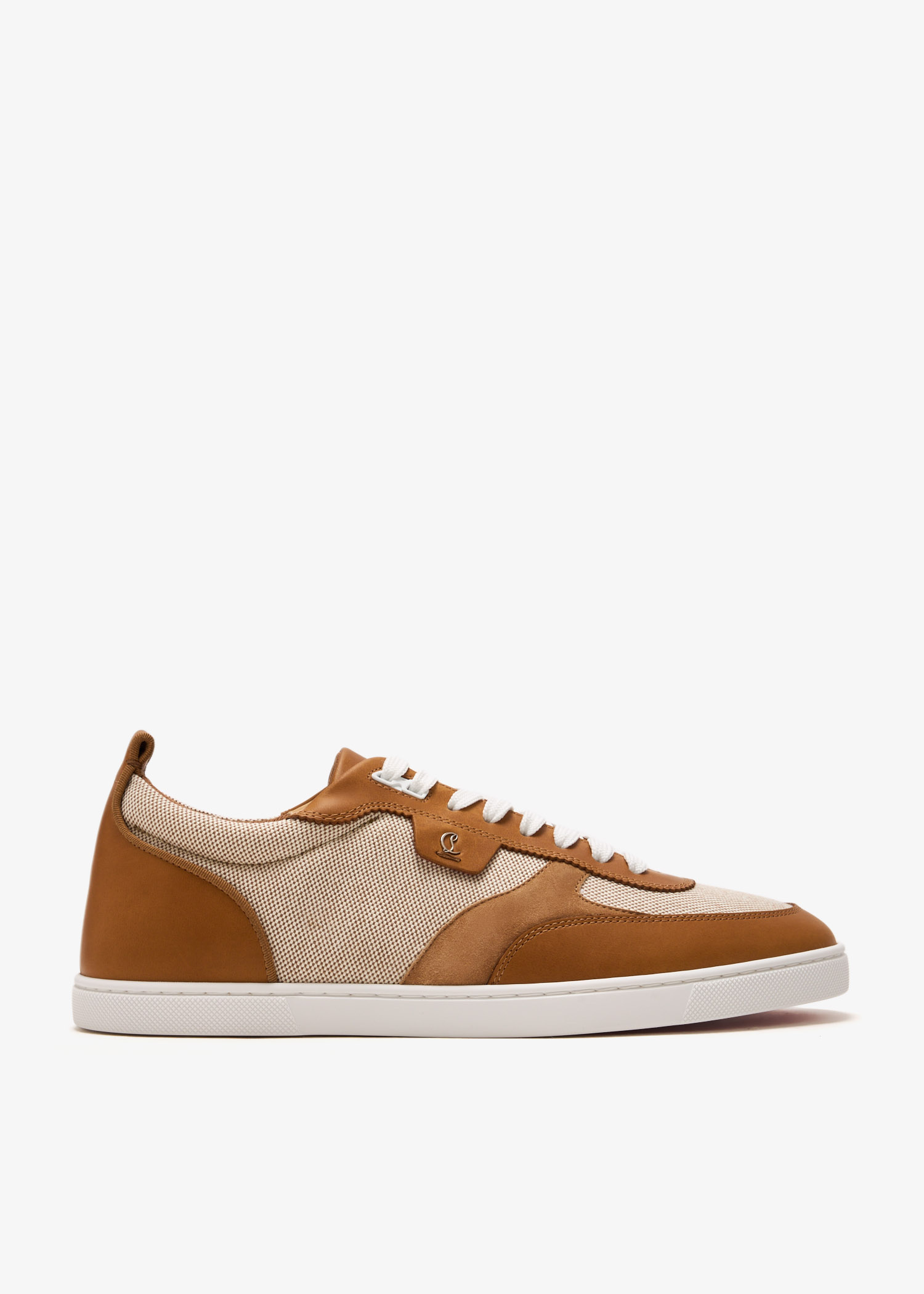 スニーカー Louboutin  Sneakers Men Fabric Beige/Desert CHRISTIAN LOUBOUTIN Rantulow Suede Sneakers for Men | MR PORTER