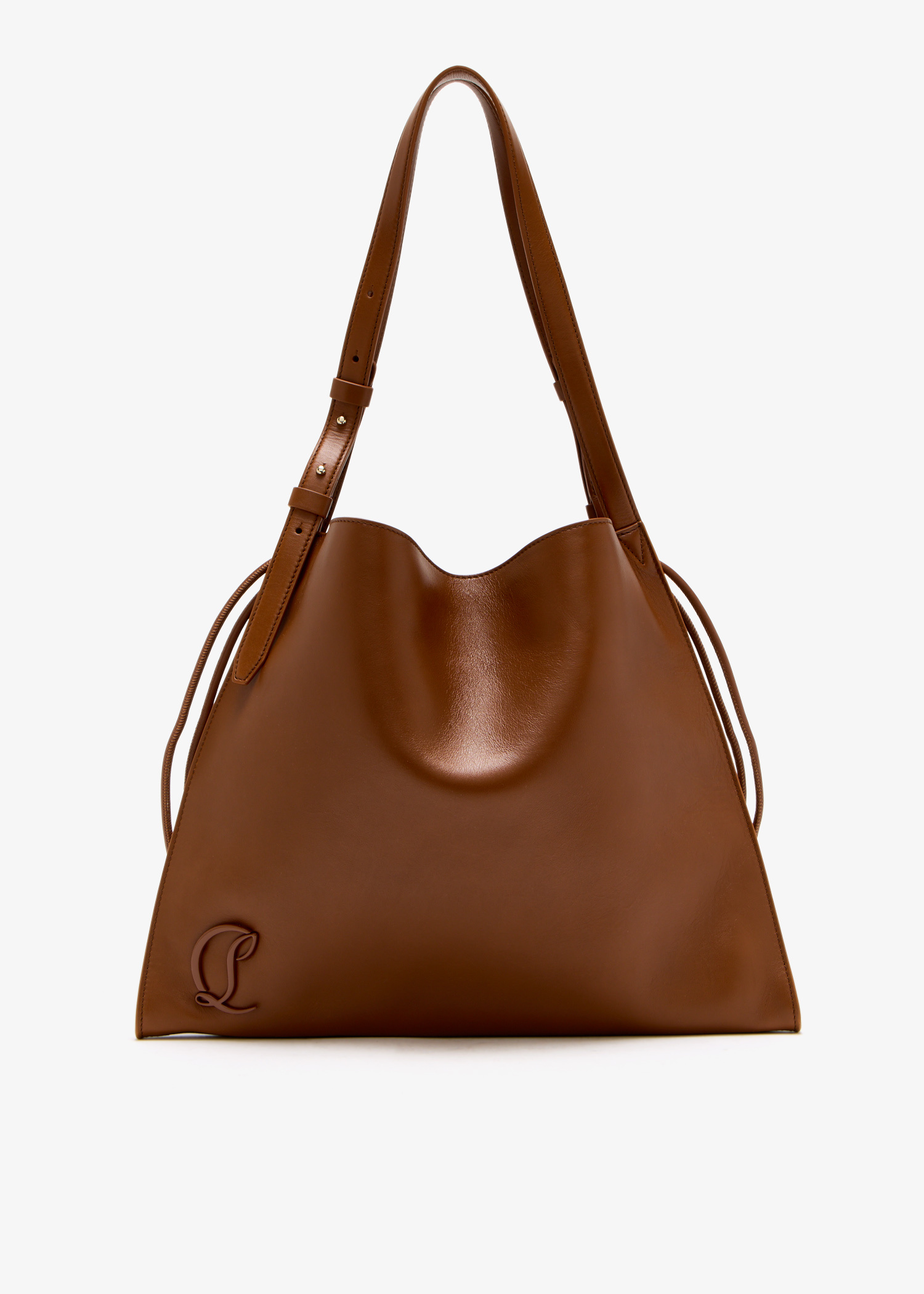 トートバッグ Christian Louboutin Brown suede Baggy tote bag Baggy suede tote bag in brown - Christian Louboutin | Mytheresa