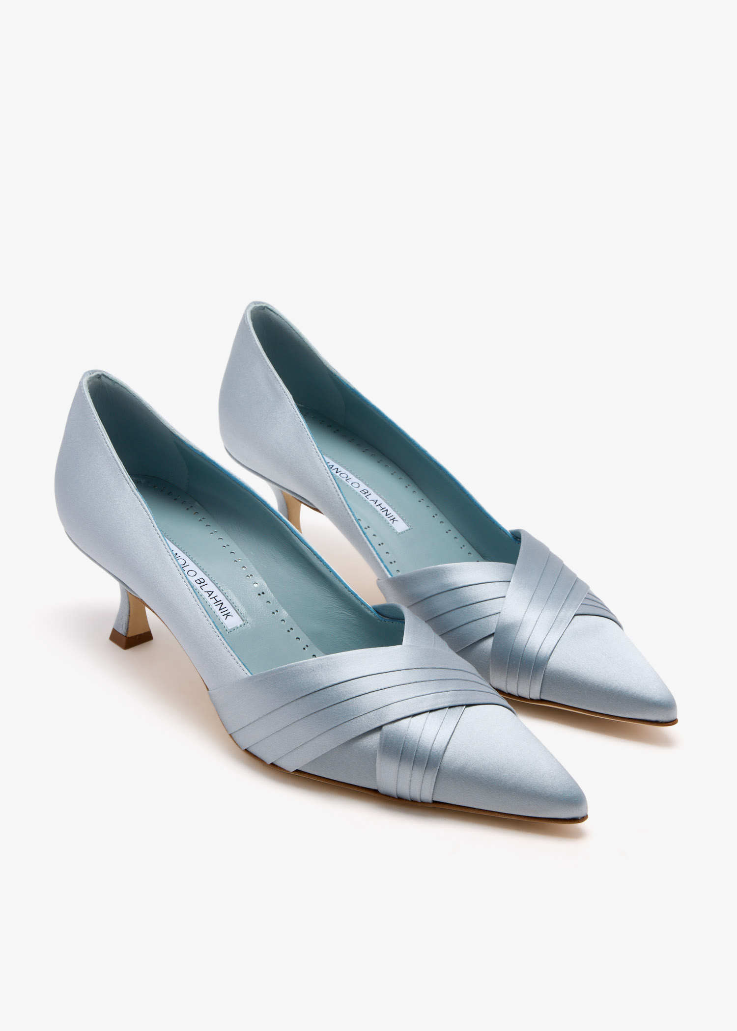 Manolo Blahnik Vieralo pumps for Women - Blue in USA | Level Shoes