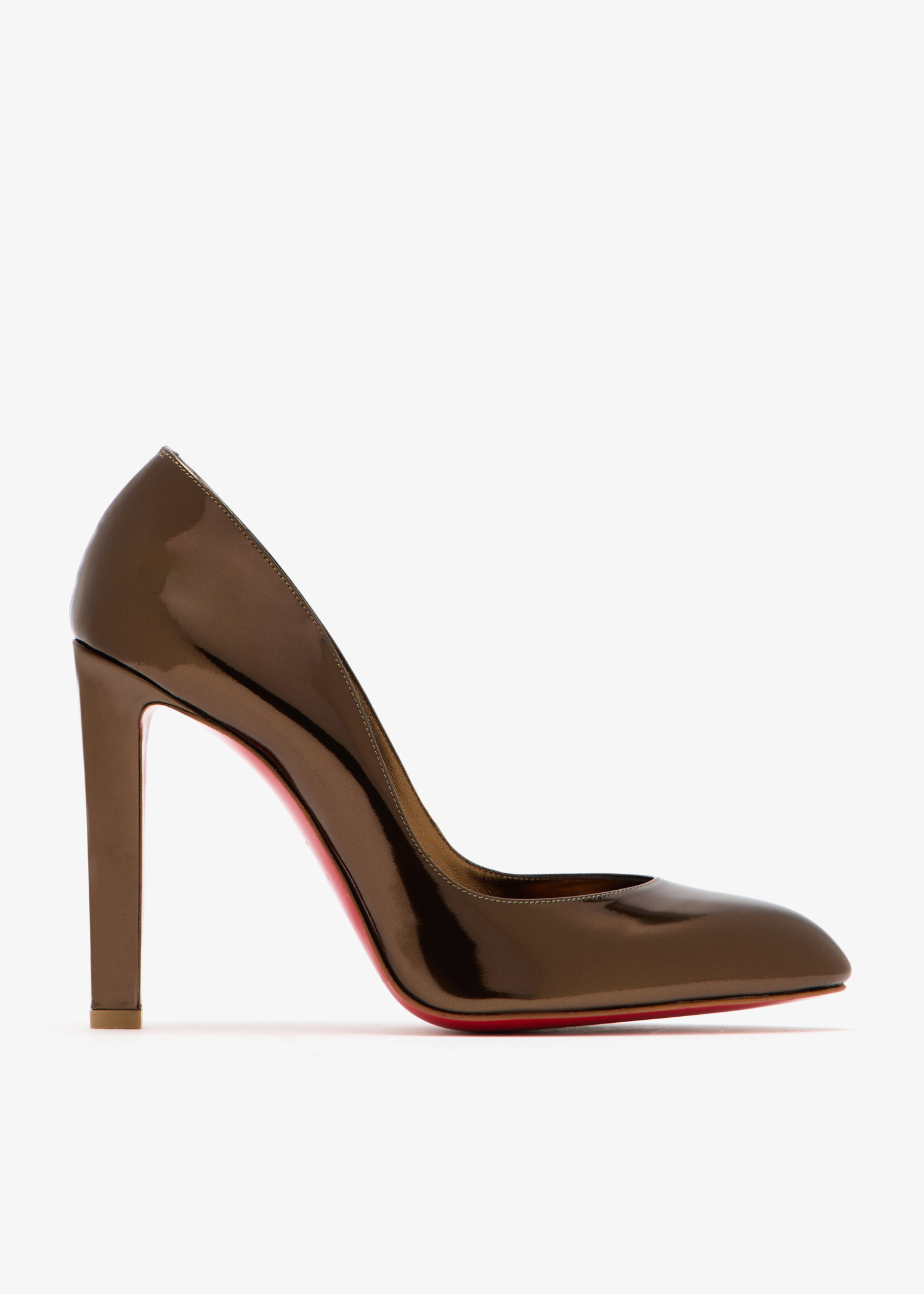 Christian Louboutin Fannylove 100 pumps for Women - Brown in KSA
