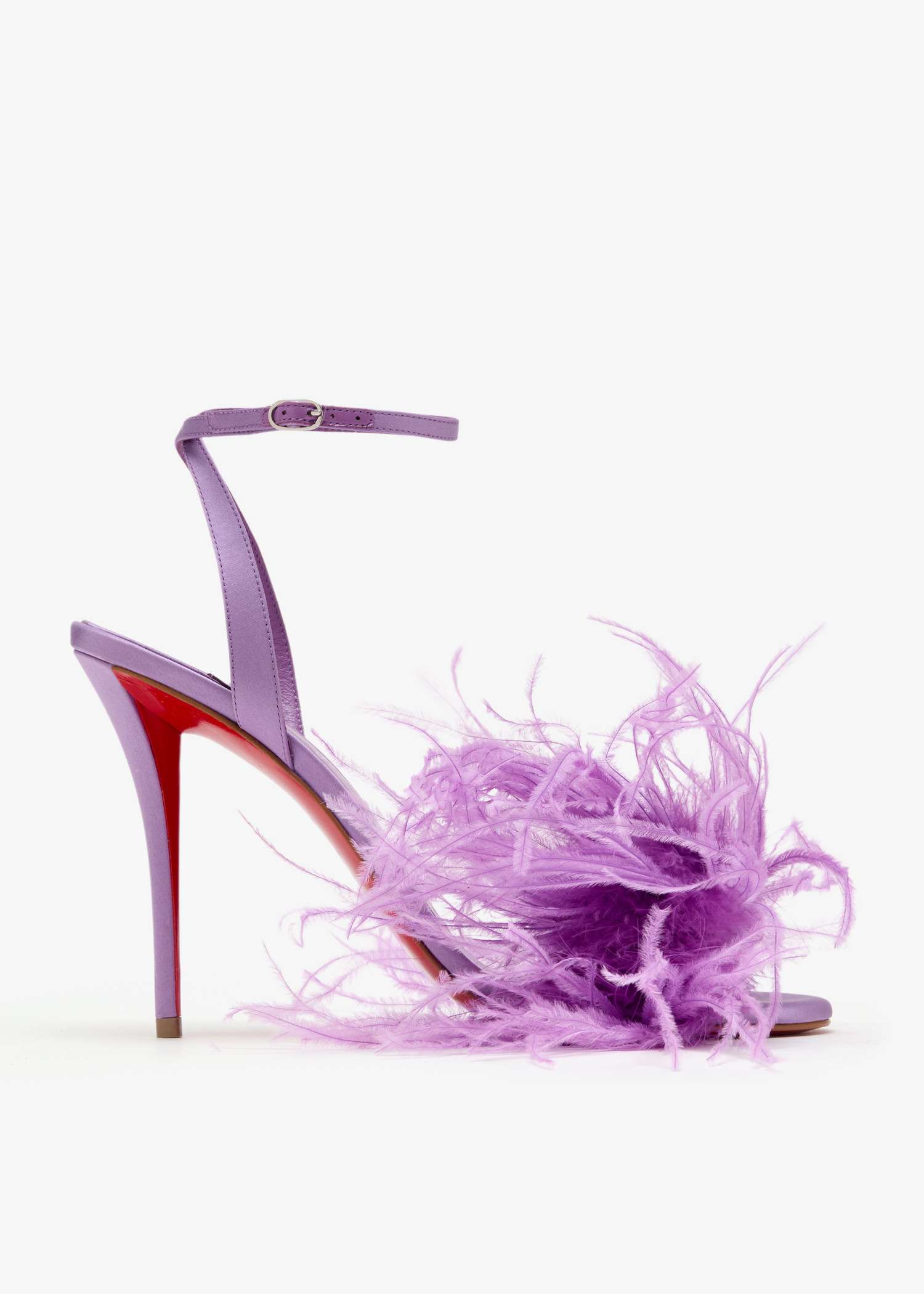 Christian Louboutin Miss Z Poupi 100 sandals for Women - Purple in