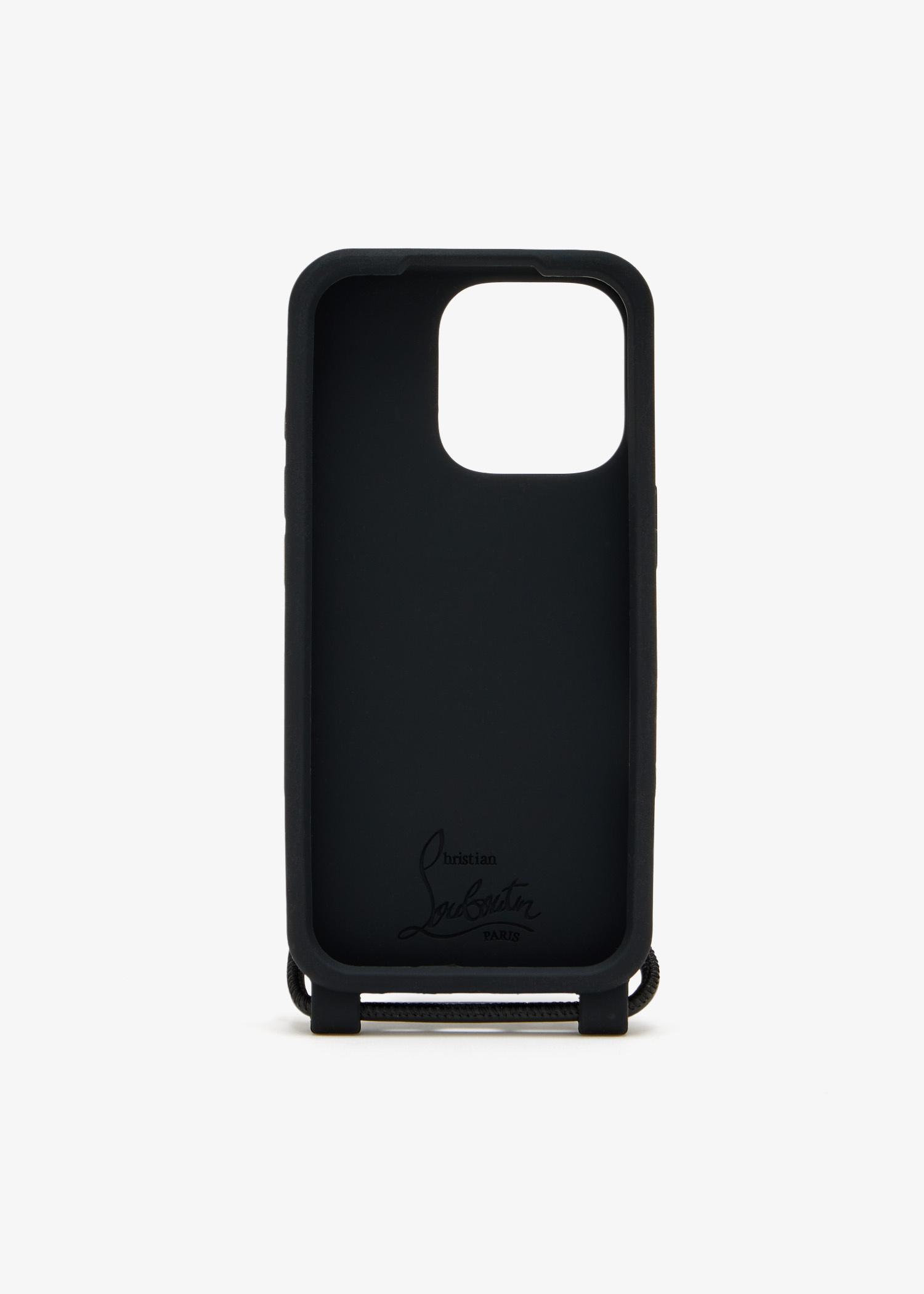 Christian Louboutin Funky iPhone 16 Pro phone case for Men - Black
