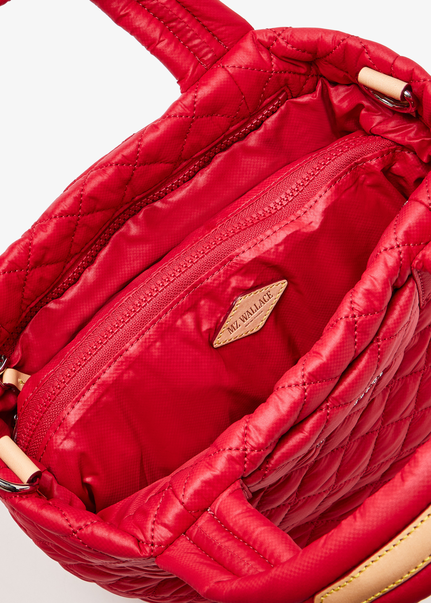 MZ Wallace Mini Metro Deluxe tote bag for Women - Red in USA