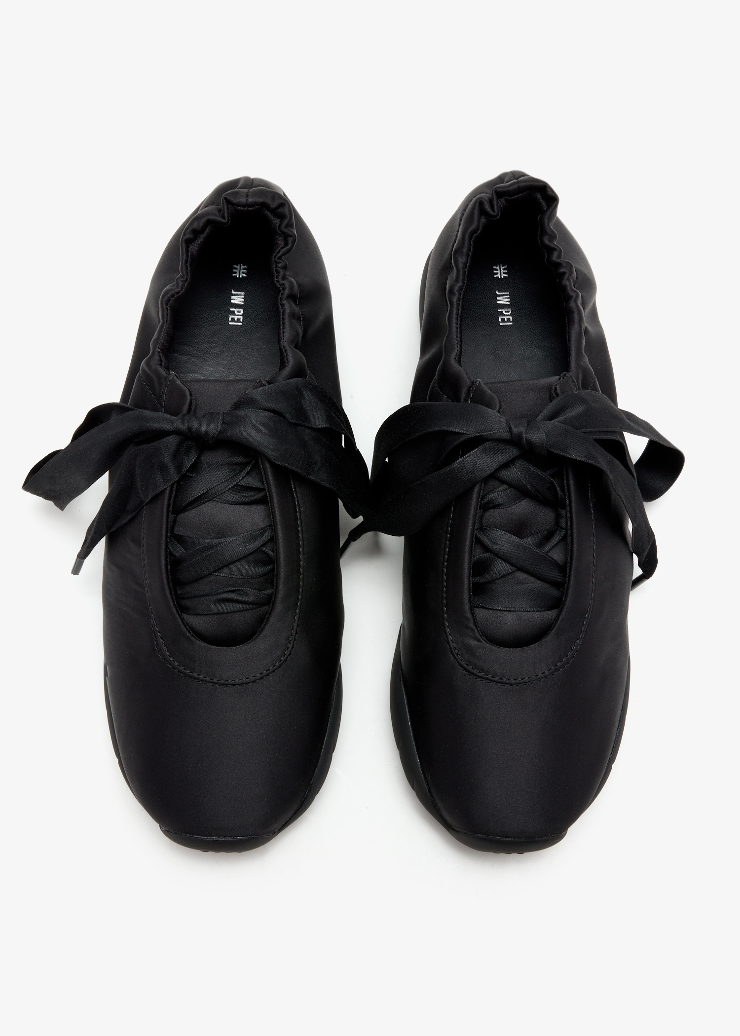 JW PEI Flavia ballerina sneakers for Women - Black in USA | Level