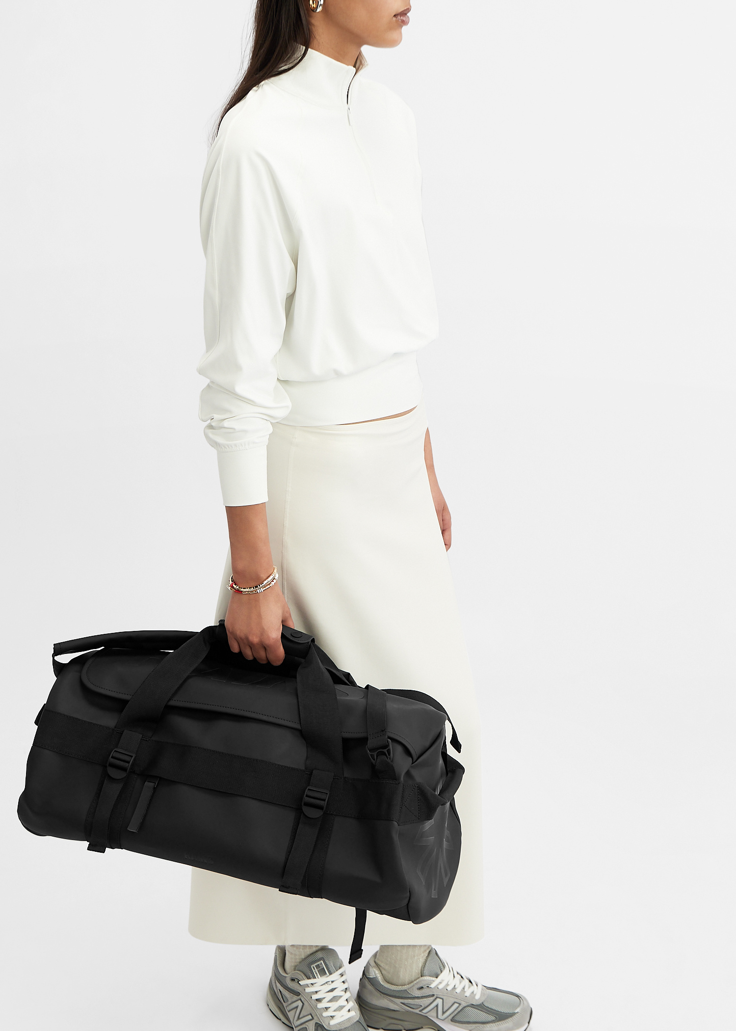 duffel bag small rains Texel Mini | Weekend Bag | Black designed to guarantee resistance RAINS Hilo Weekend Bag Small