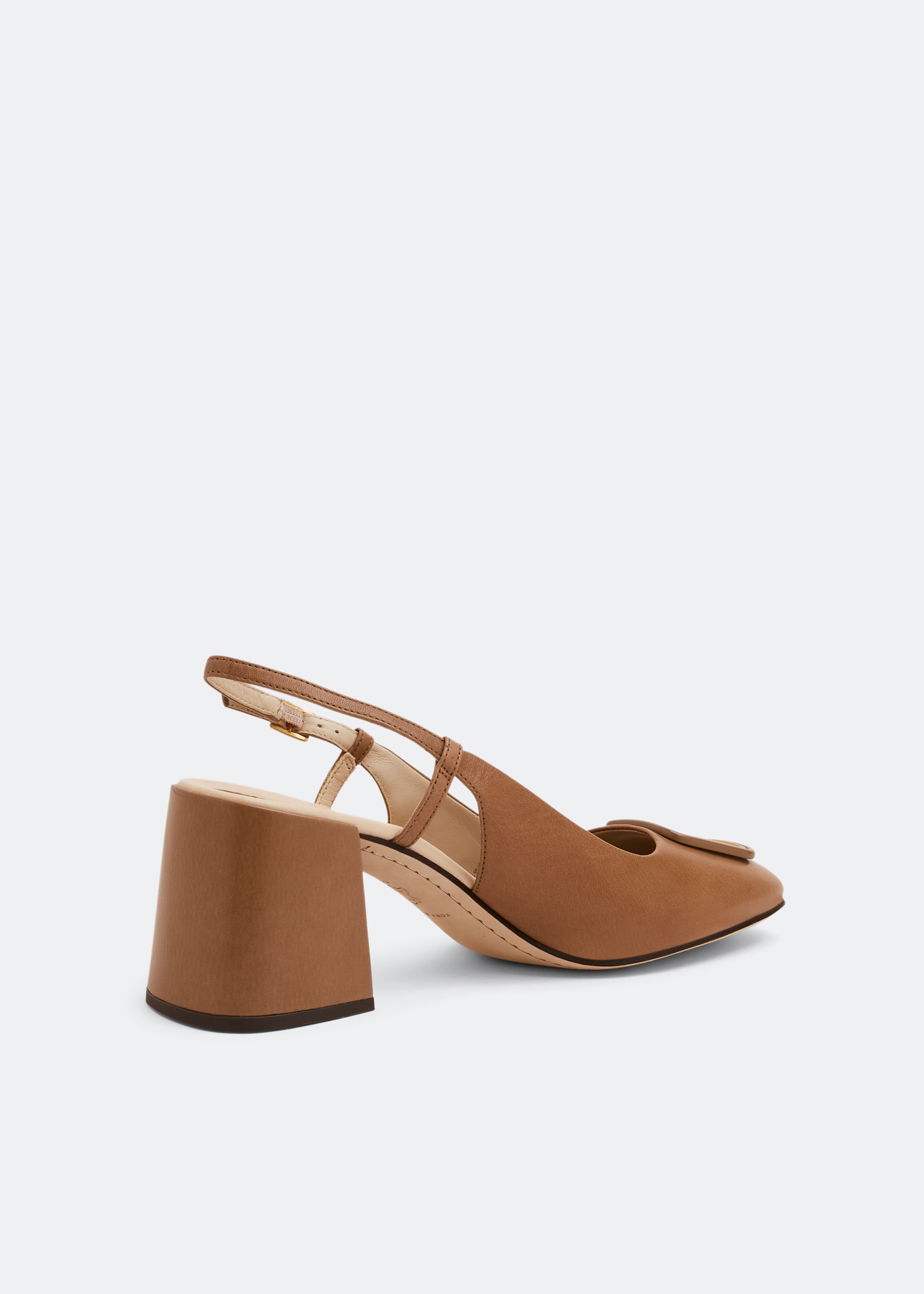 Tory Burch Georgia slingback pumps for Women - Beige in KSA