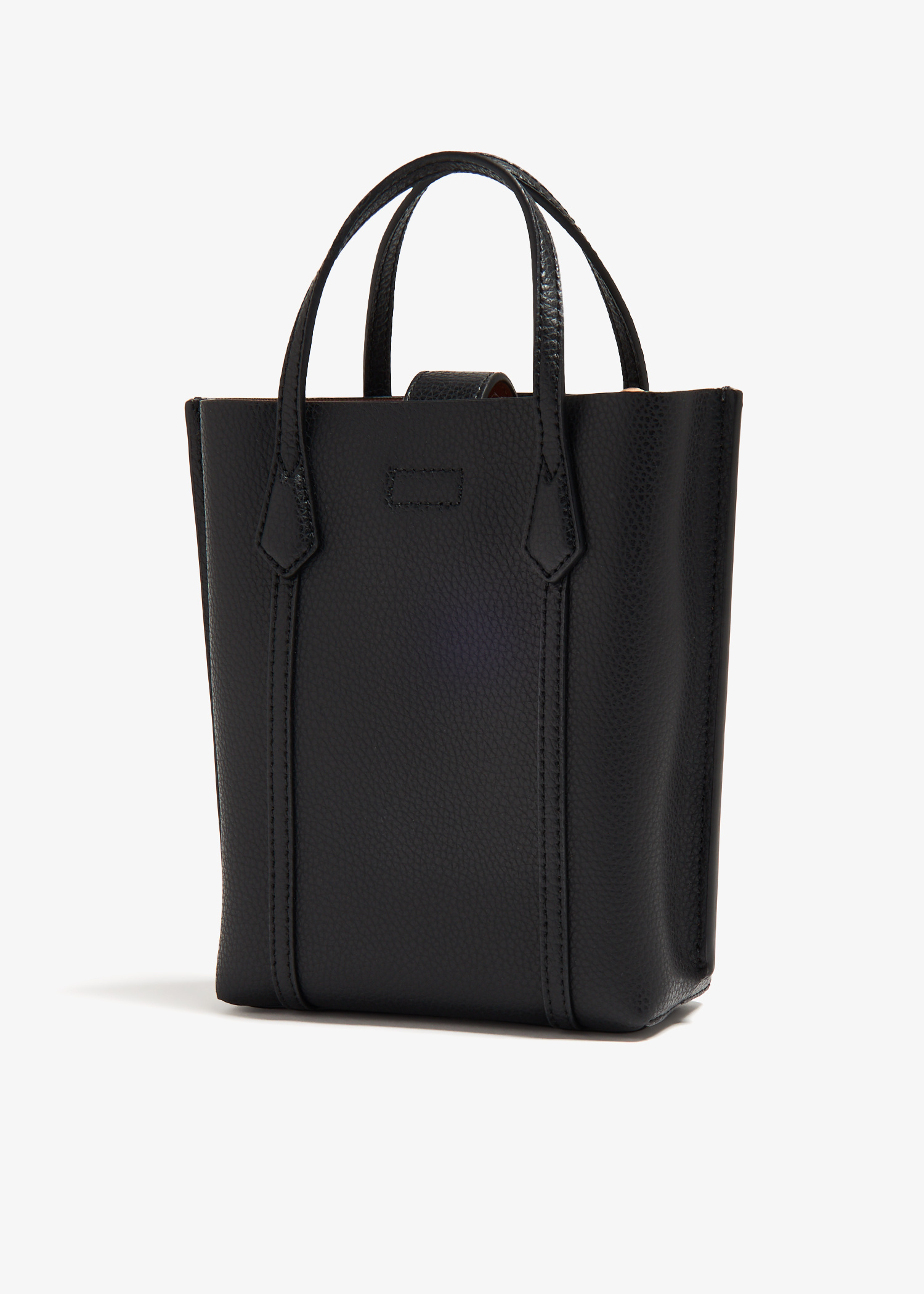 トートバッグ TORY BURCH BLACK LEATHER SMALL PERRY TOTES Small Perry Triple-Compartment Tote Bag, Black | Tory Burch UAE