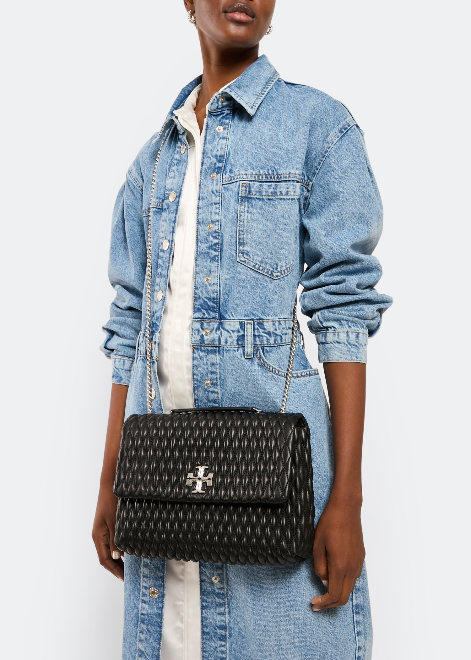 Tory Burch Kira ruched convertible shoulder bag for Women