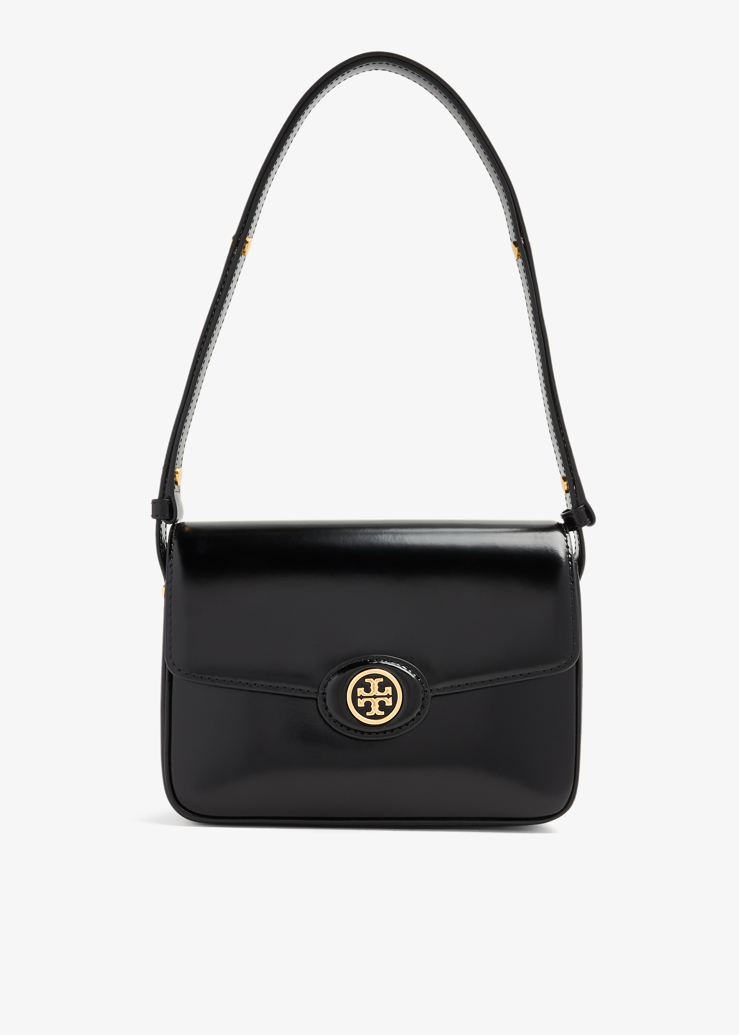 Tory Burch ブラックショルダーバッグ ヴァージニア ショルダーバッグ（ショルダーバッグ）｜TORY