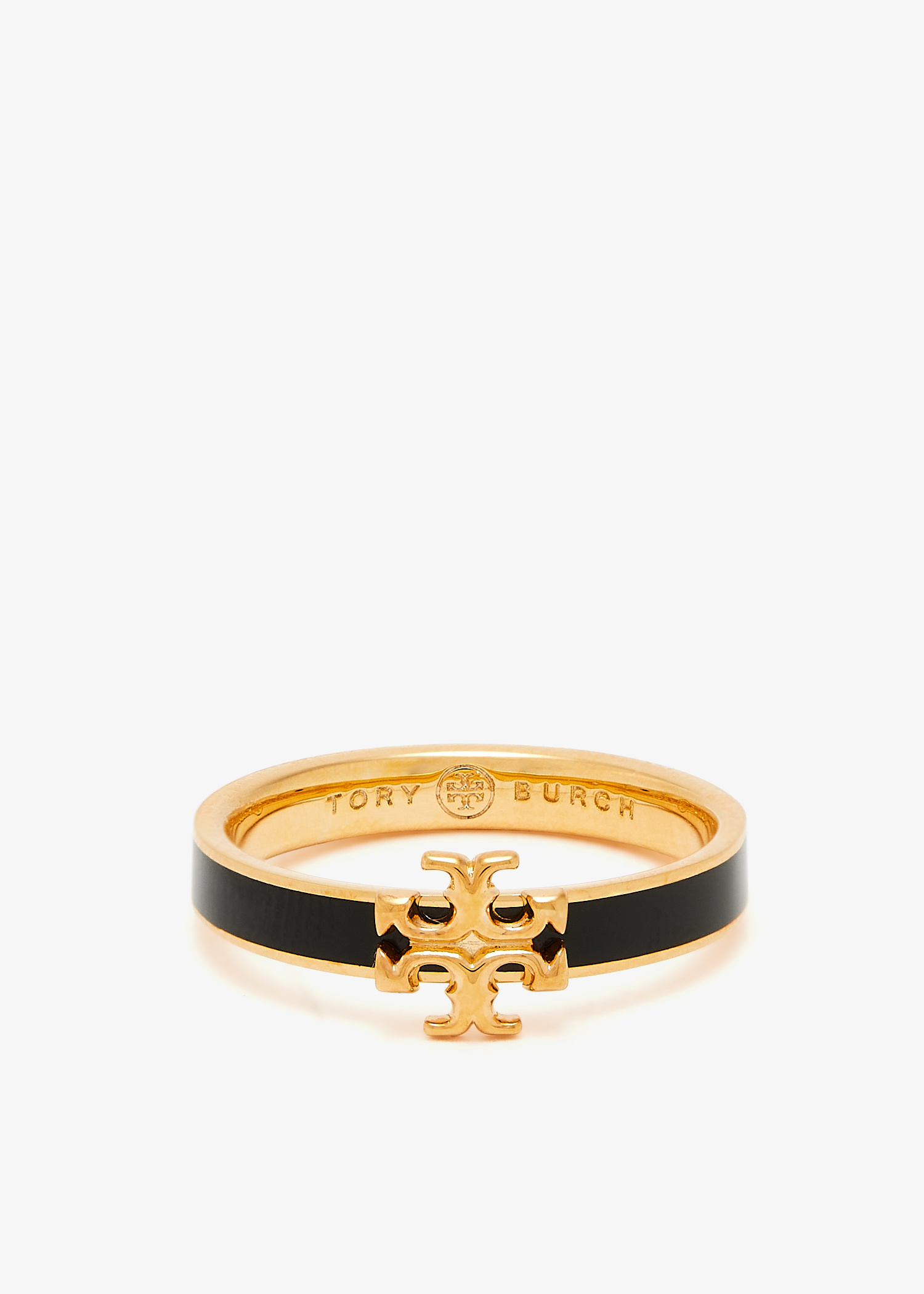 Tory Burch Kira enamel ring for Women - Black in UAE | Level