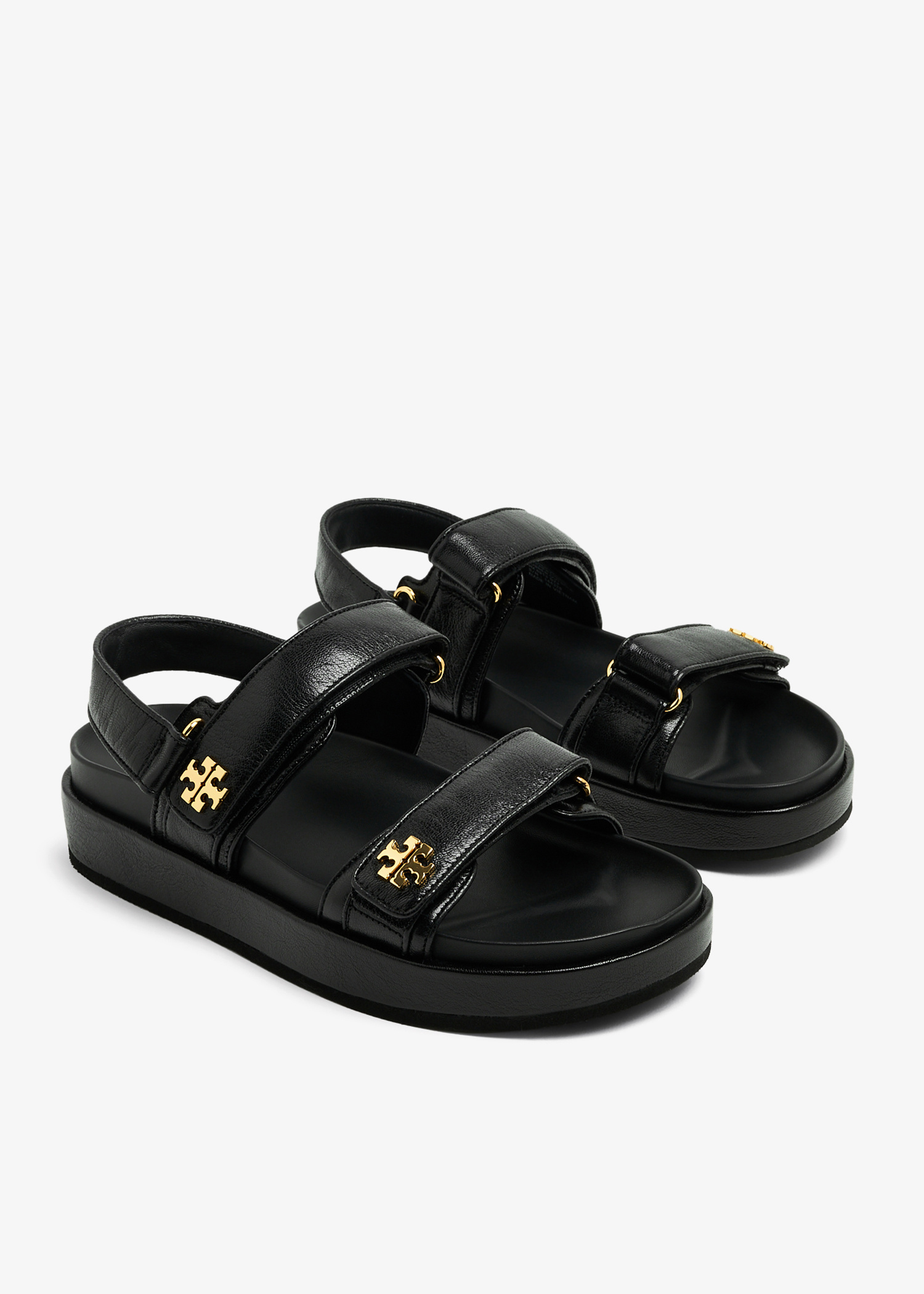 Tory Burch Kira sport sandals for Women - Black in UAE | Level Shoes