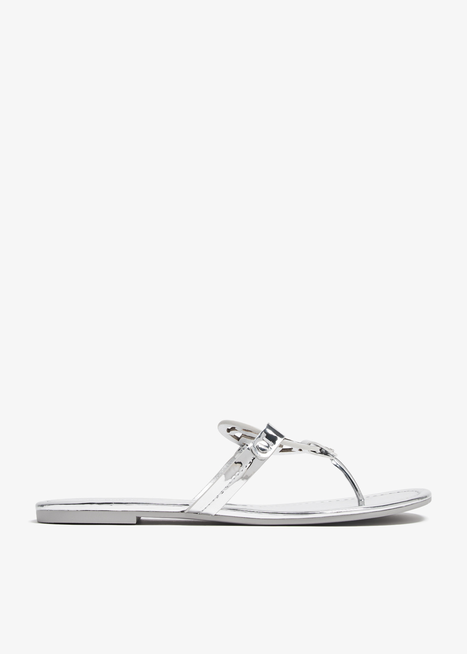 Tory Burch Miller sandals for Women - Silver in USA | Level