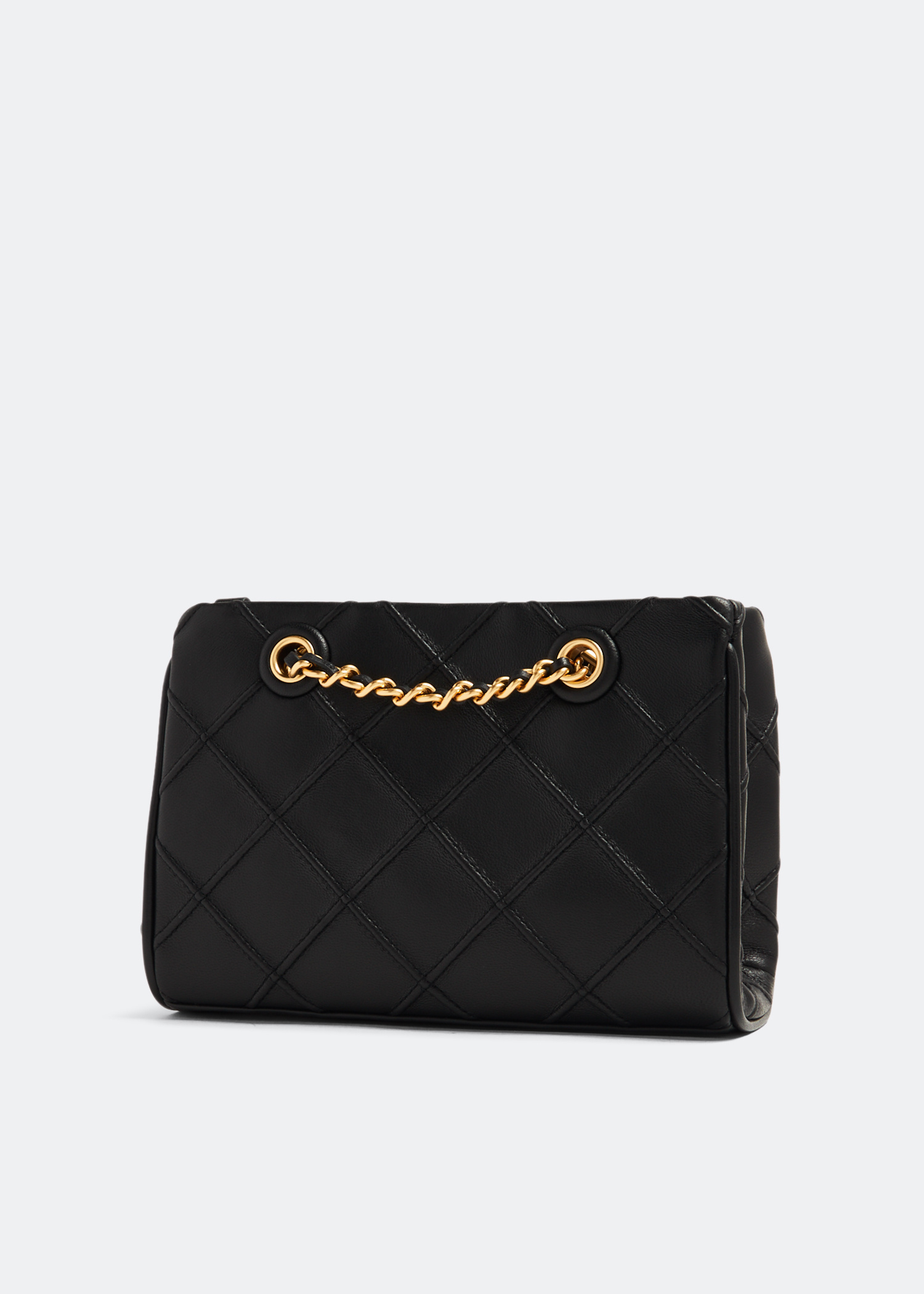 ｍｉｅ3199 S おまとめ Tory Burch Fleming soft chain mini tote bag for Women - Black in