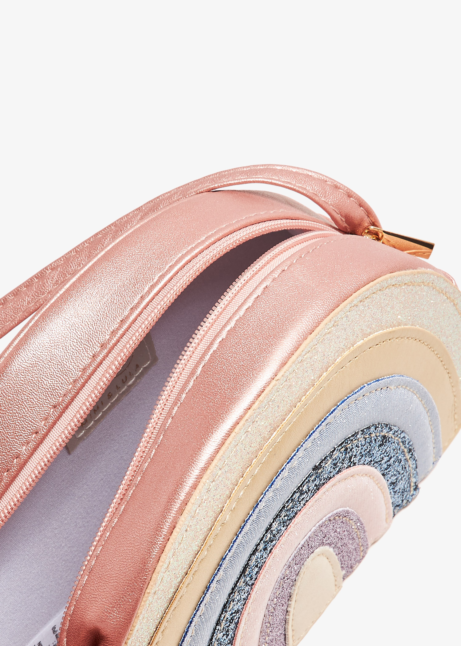 Moshi Lula Nano Crossbody Bag – Coral Pink Mini Handbag With RFID Pocket | Vegan Leather & Adjustable Strap - View #3