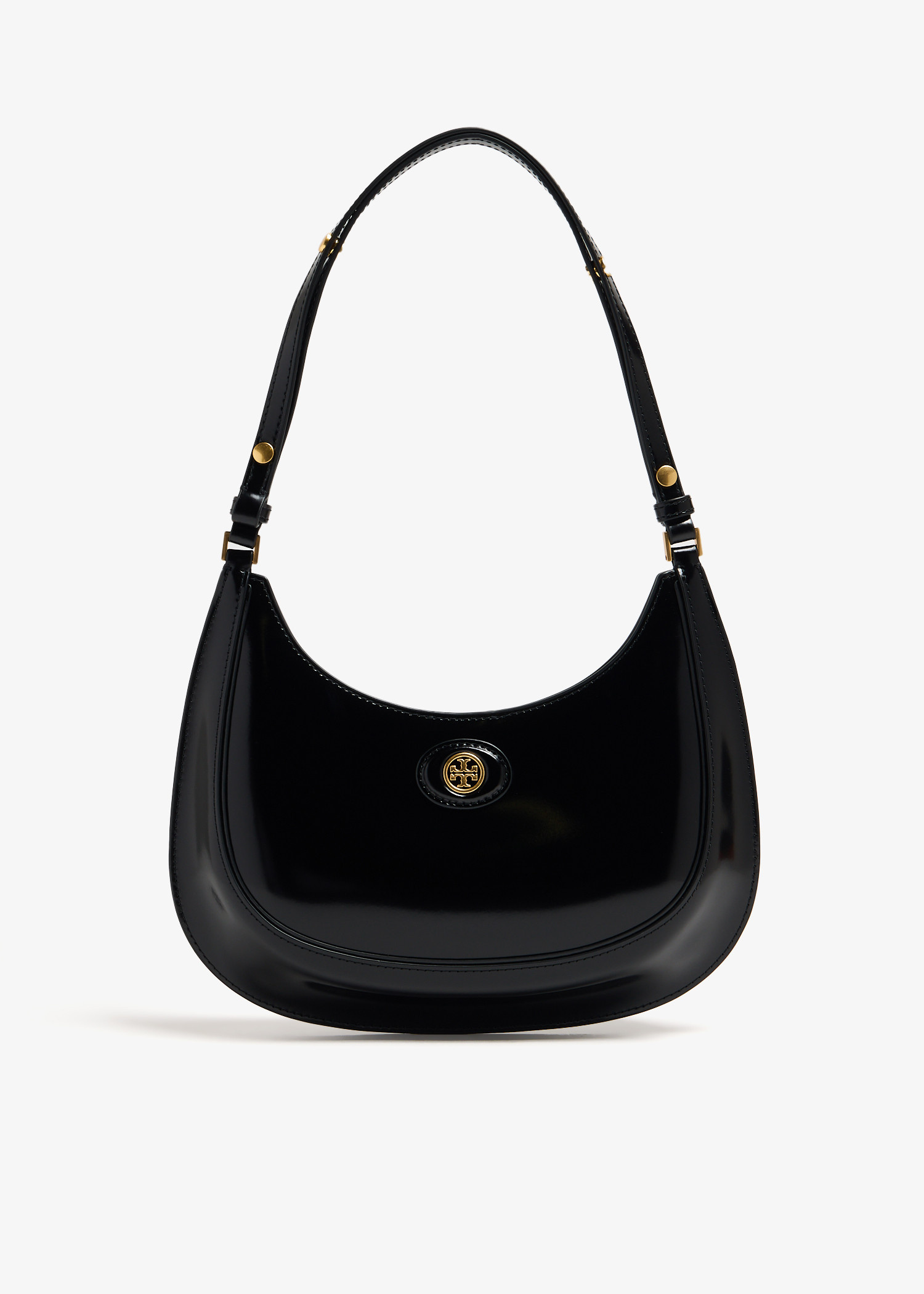 Tory Burch Robinson Spazzolato convertible crescent bag for