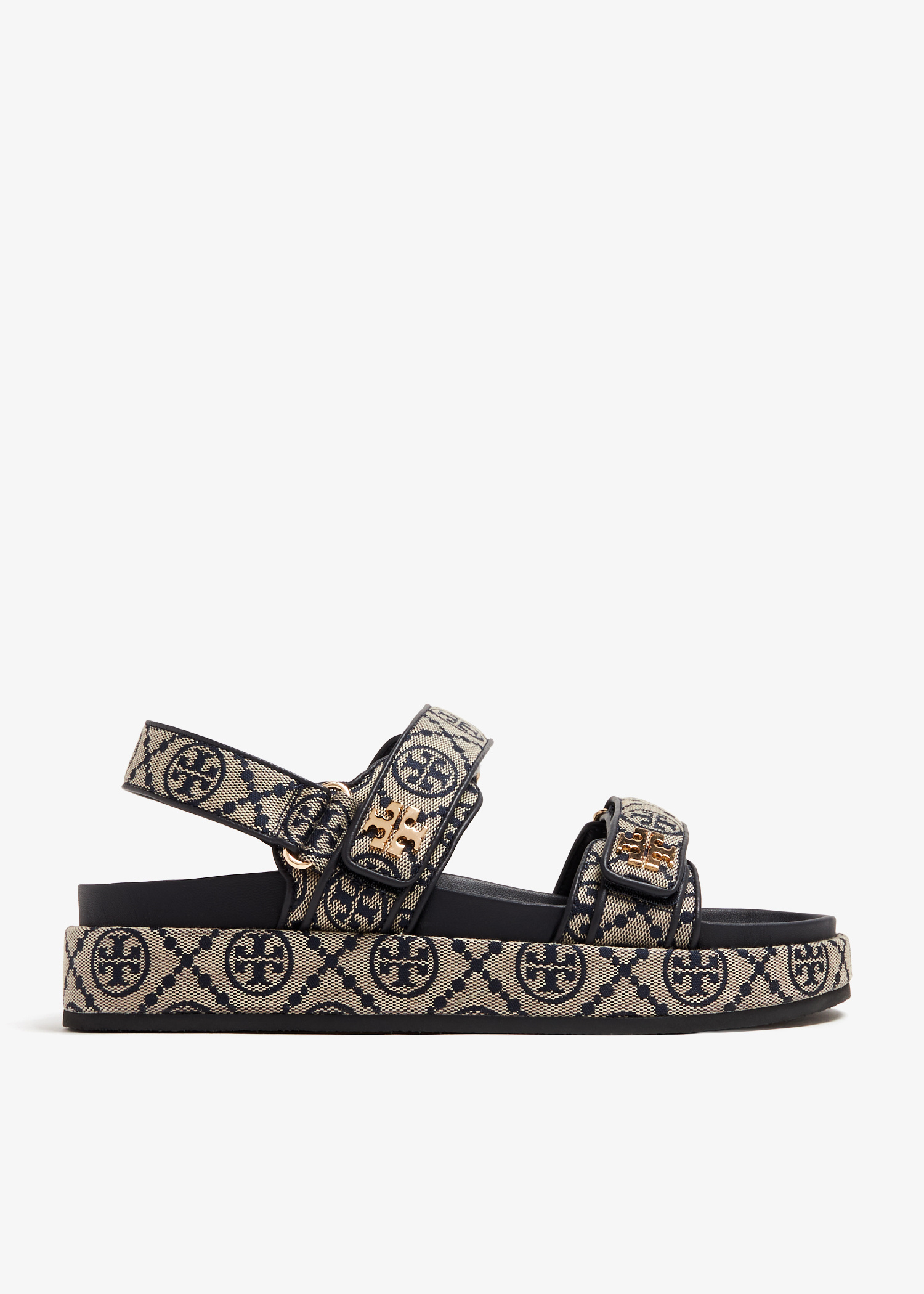 Tory Burch T Monogram Kira sport sandals for Women - Blue in