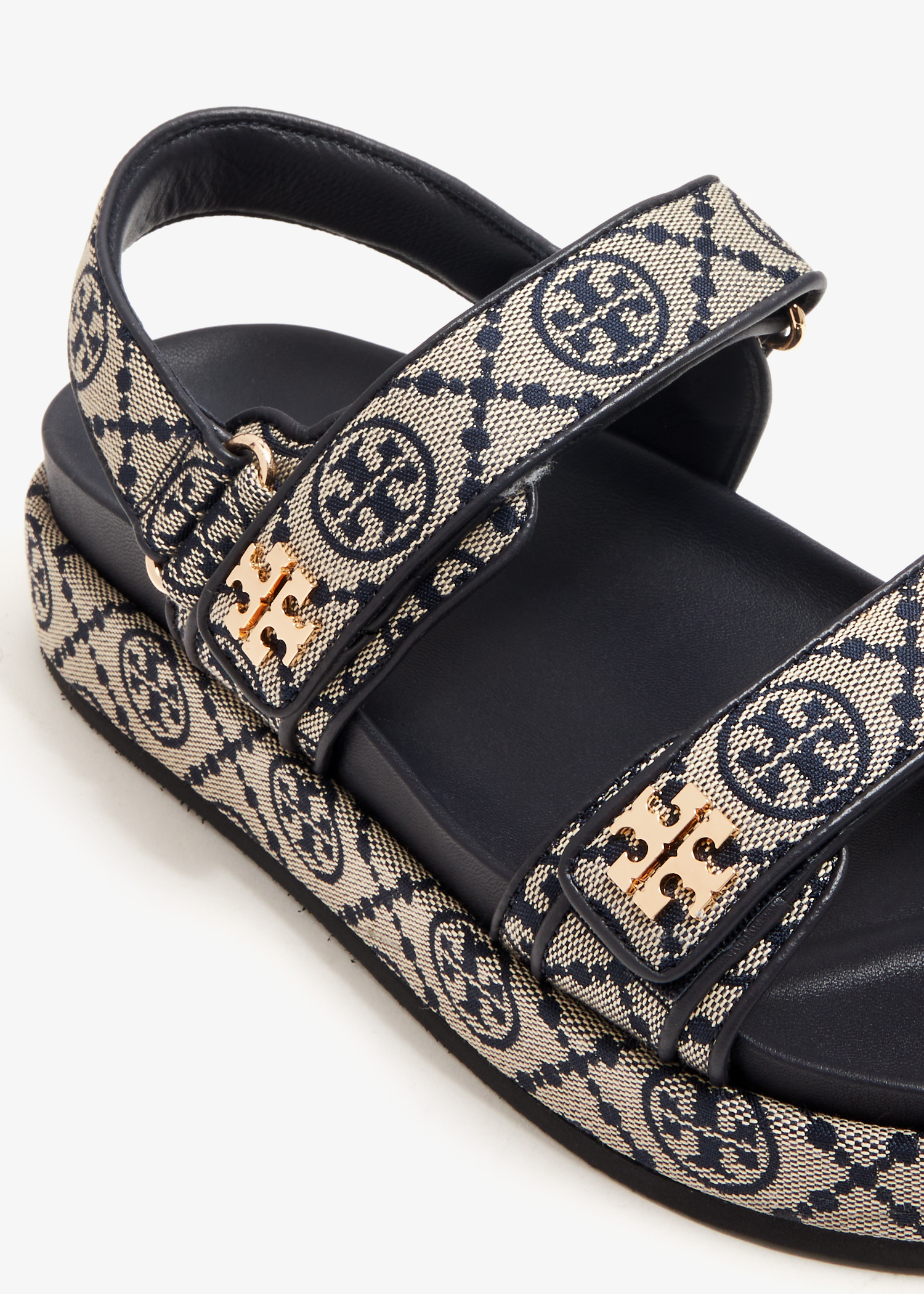 シューズ・サンダルその他 TORY BURCH Woman Flat sandals Navy 155154 430 TORY BURCH: Flat sandals woman - Navy | Tory Burch flat